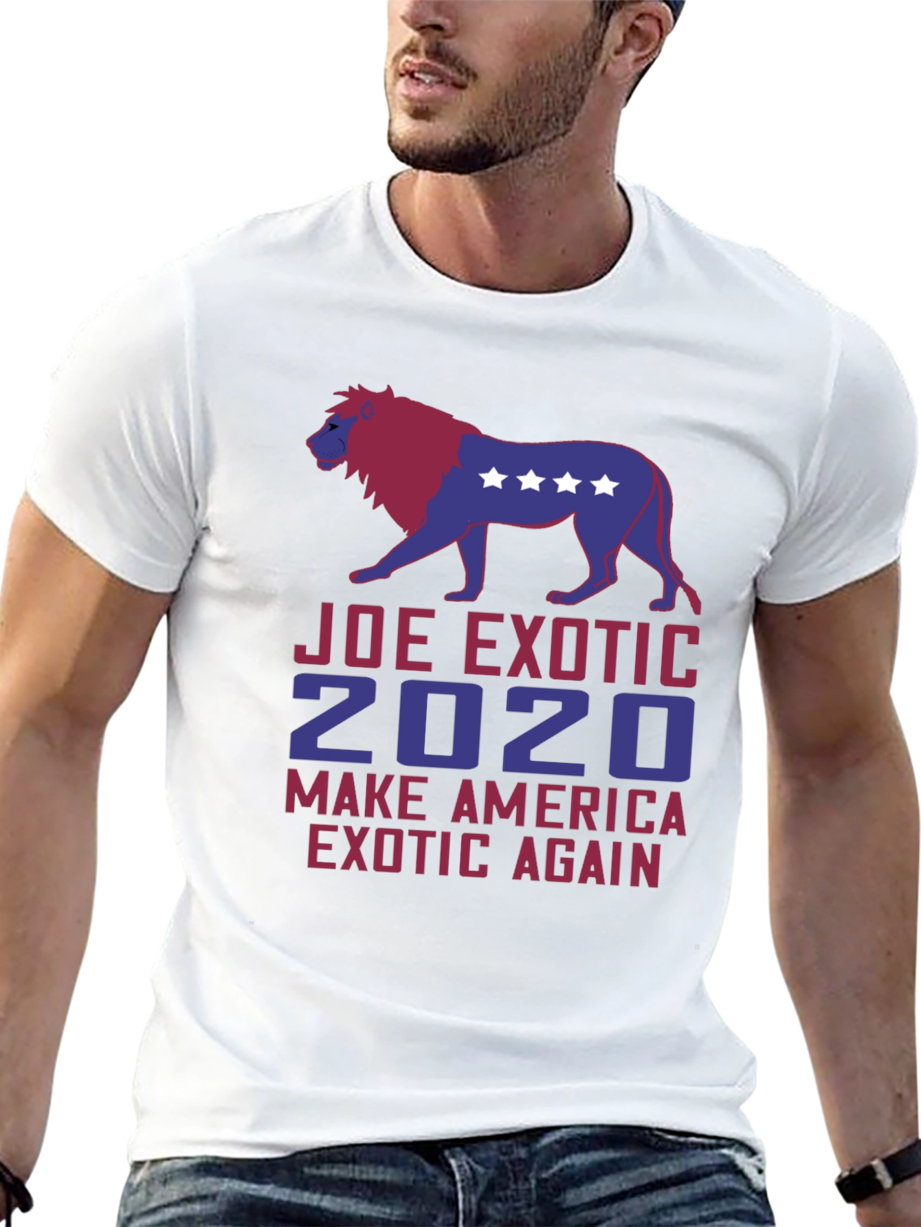 Joe Exotic 2020 Lion Graphic T-Shirt