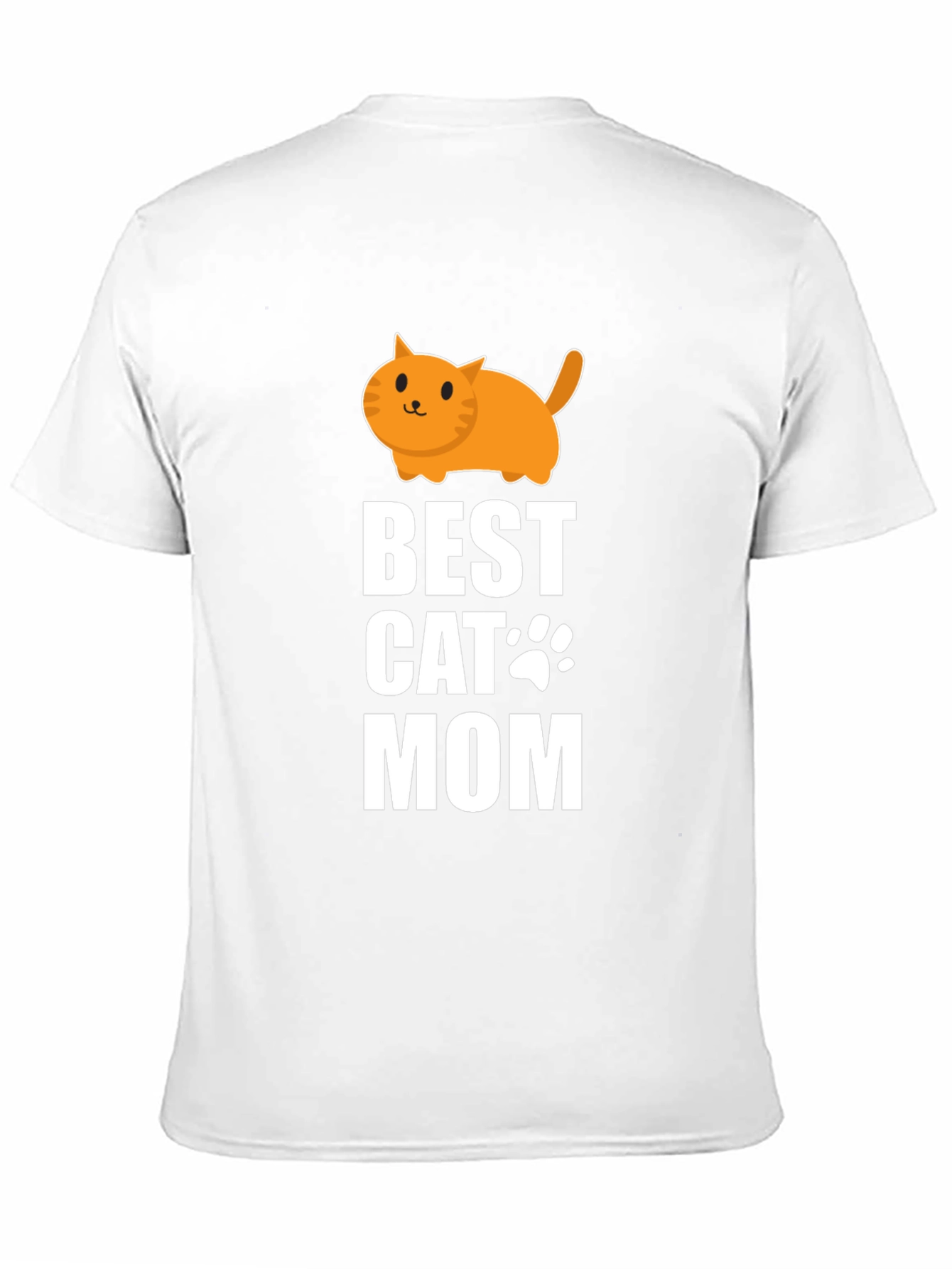Best Cat Mom Graphic Tee - Black Cotton T-Shirt