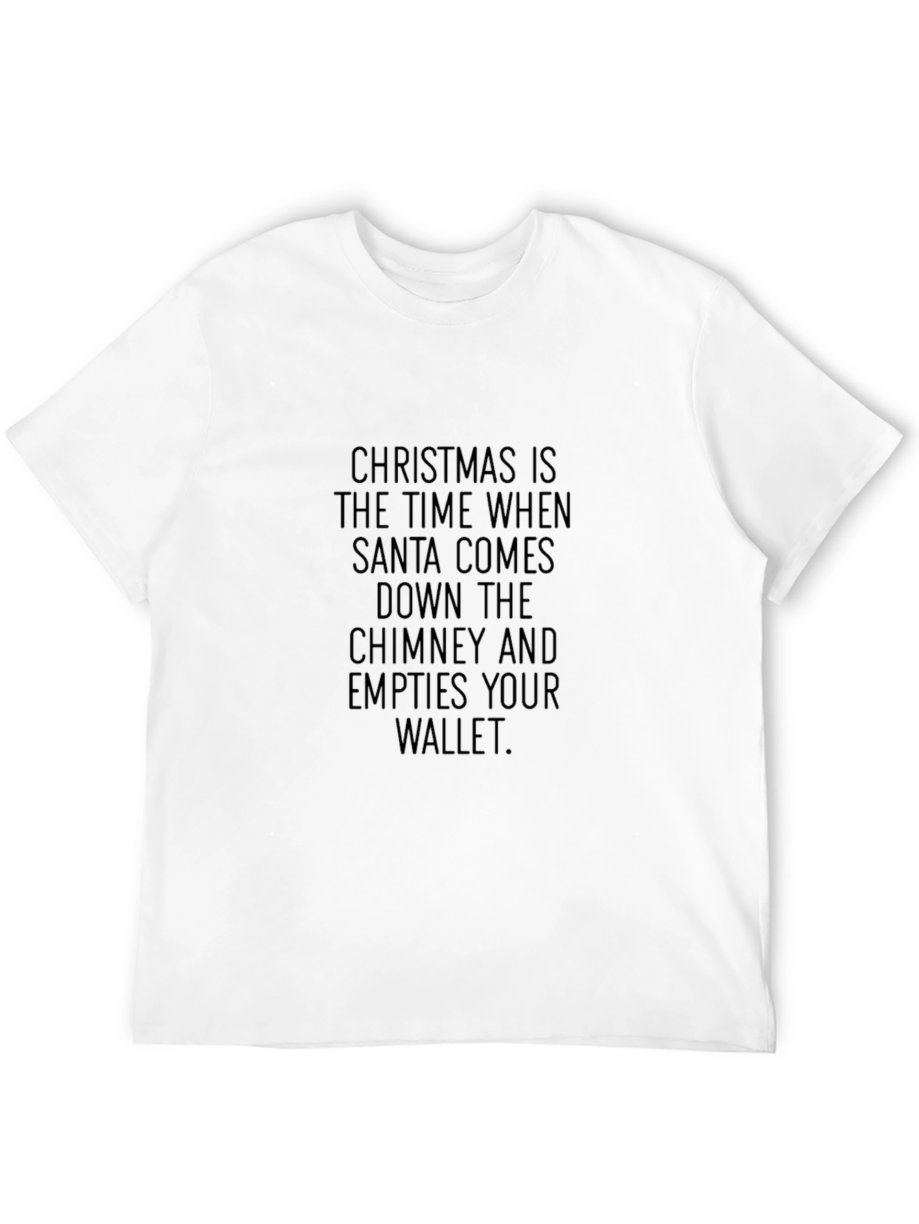 Christmas Santa Wallet Funny T-Shirt