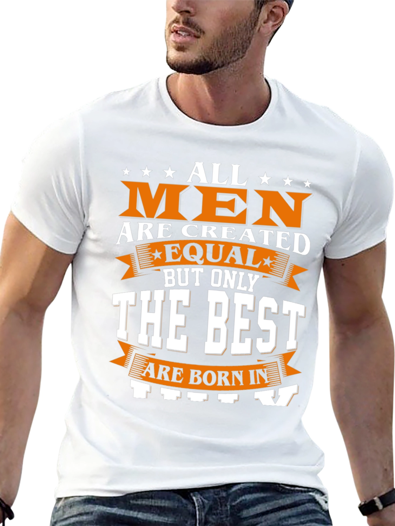 Best Men Are Born In July T-Shirt
