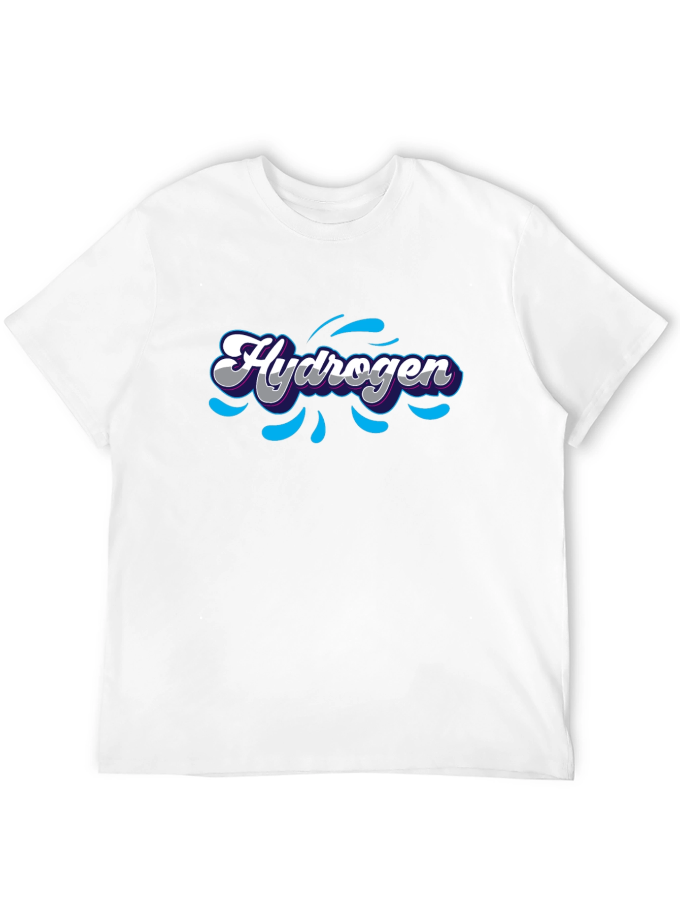 Hydrogen Graphic T-Shirt - Black