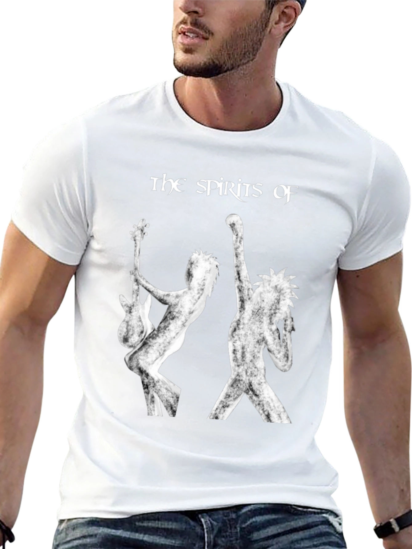 The Spirits Of Band Black T-Shirt