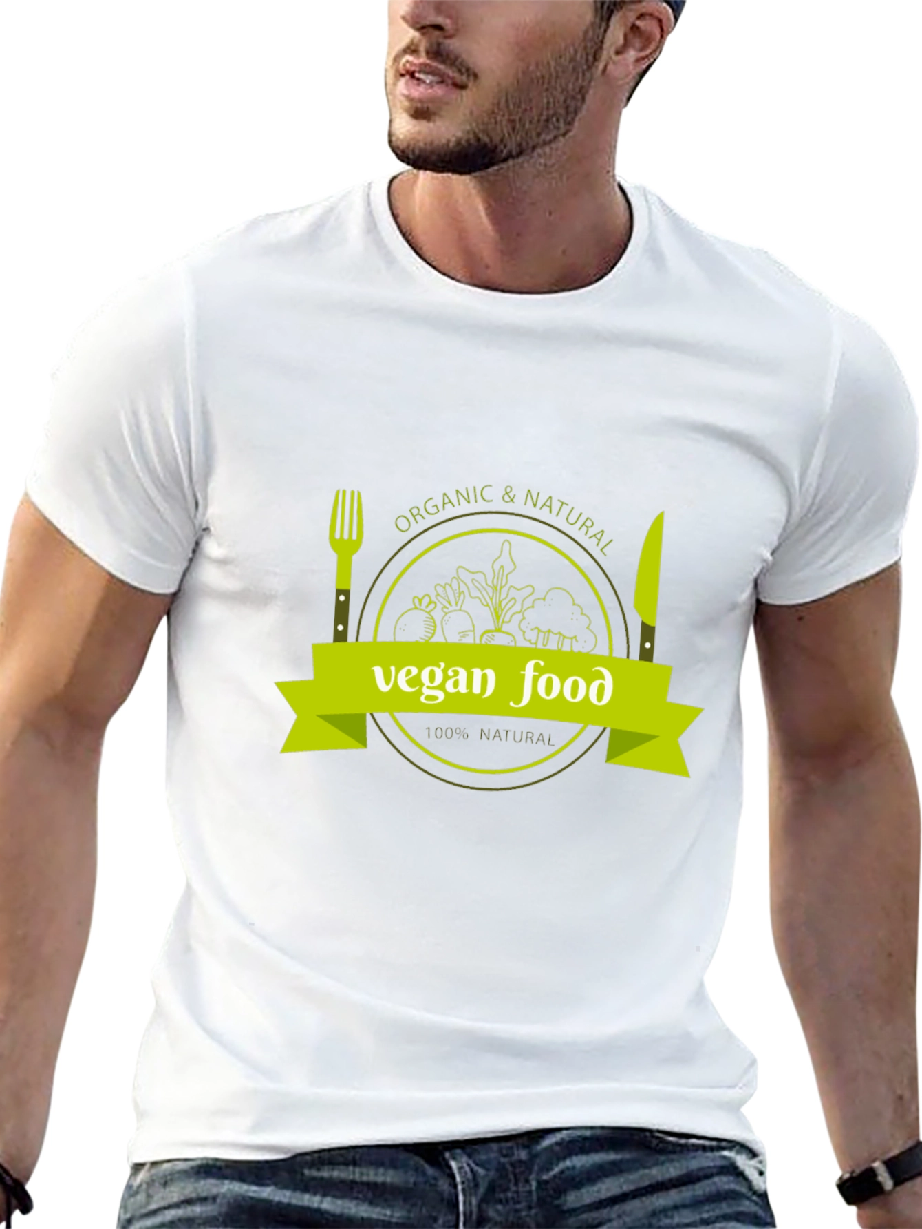 Vegan Food Graphic T-Shirt