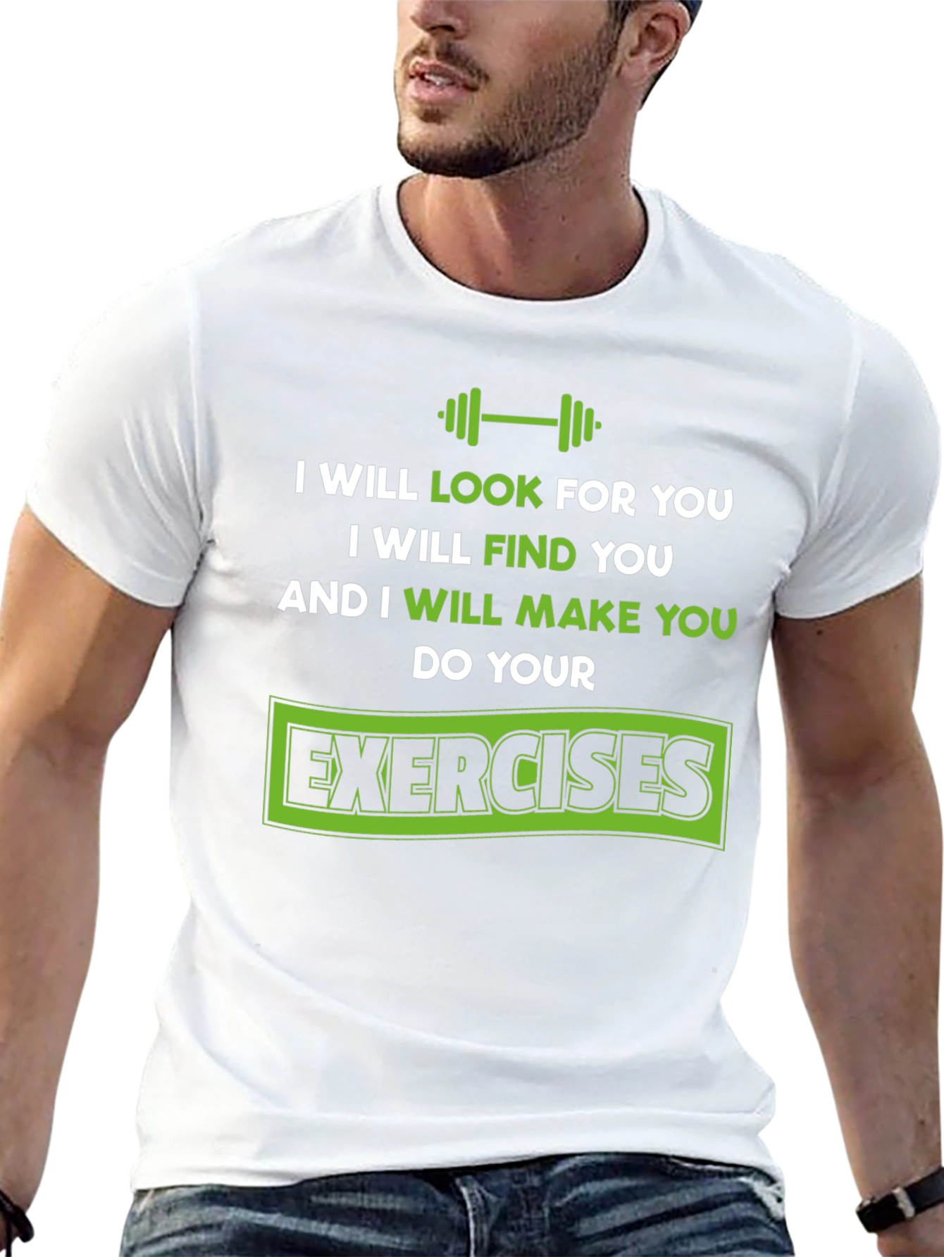 Motivational Workout T-Shirt - Do Your Exercises