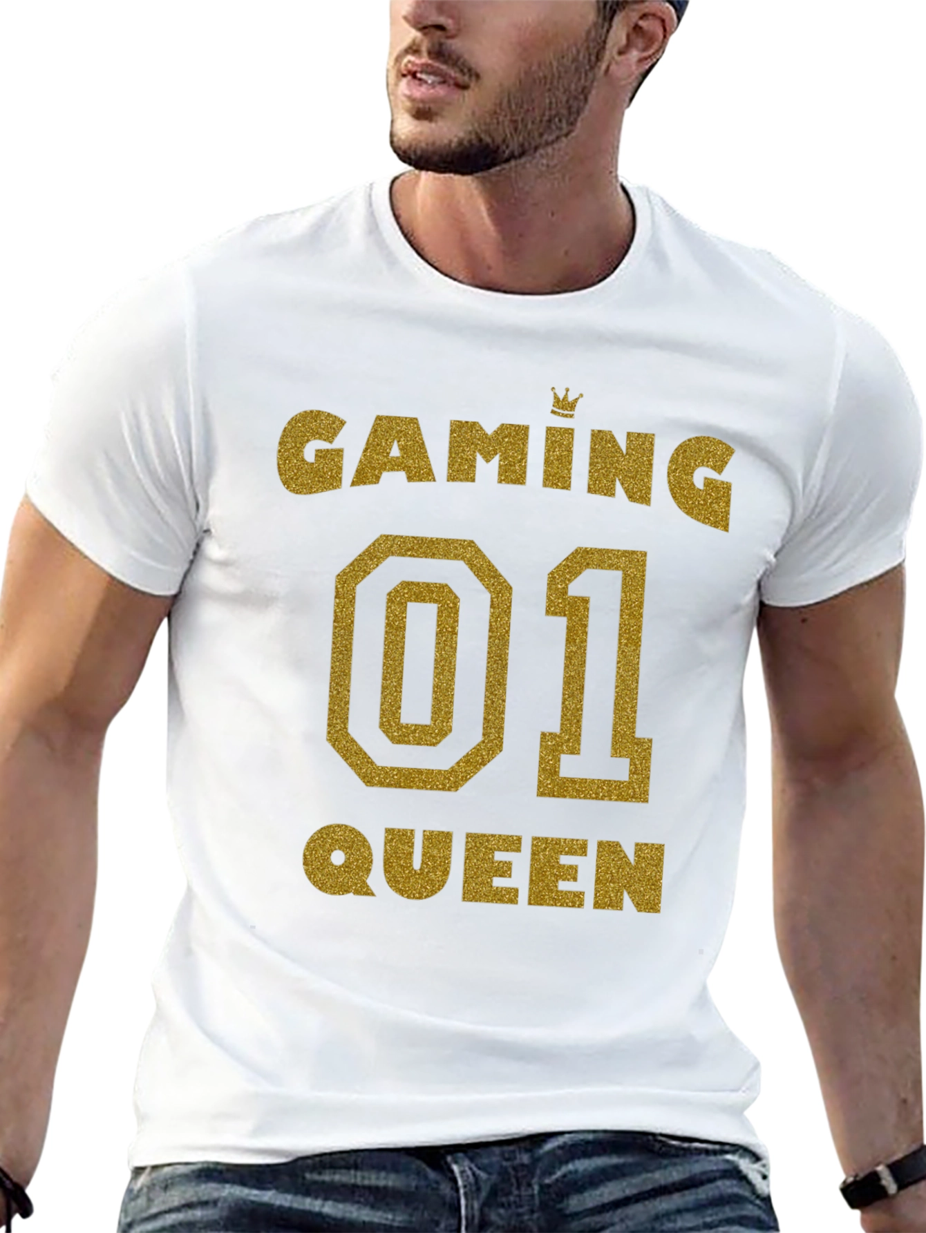 Gaming Queen 01 T-Shirt - Black
