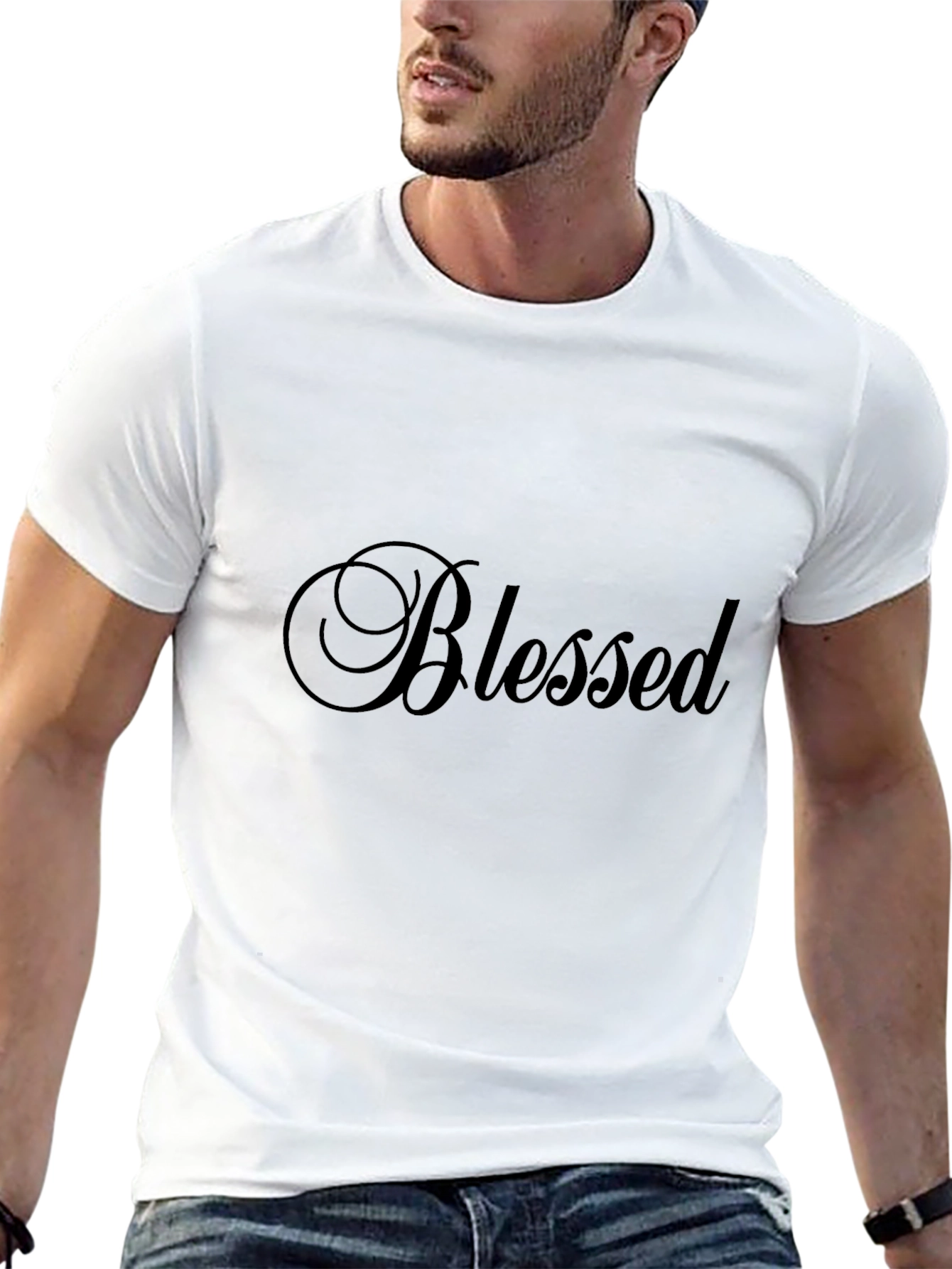 Blessed Black T-Shirt - Casual Style