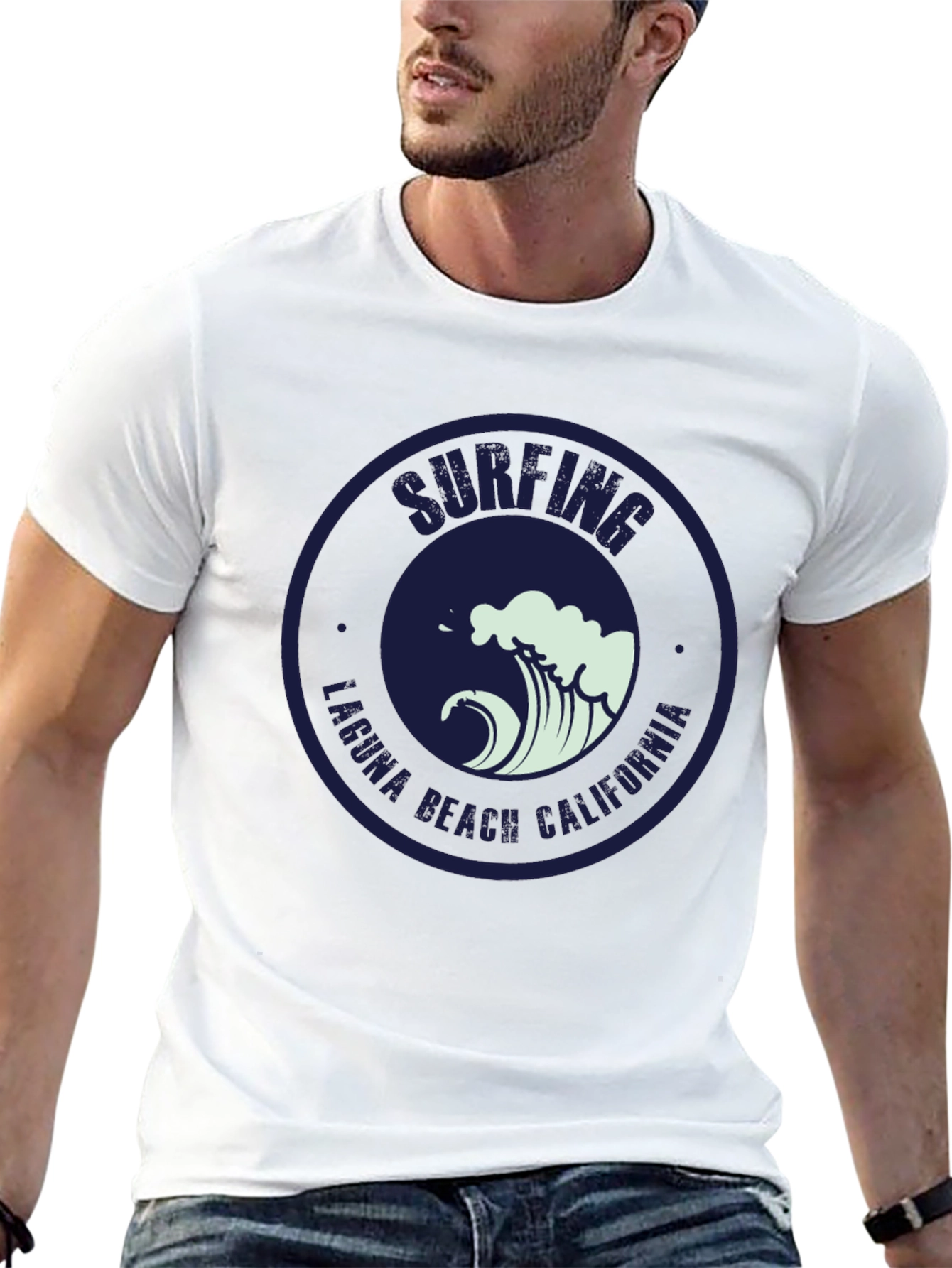 Surfing Laguna Beach California Tee