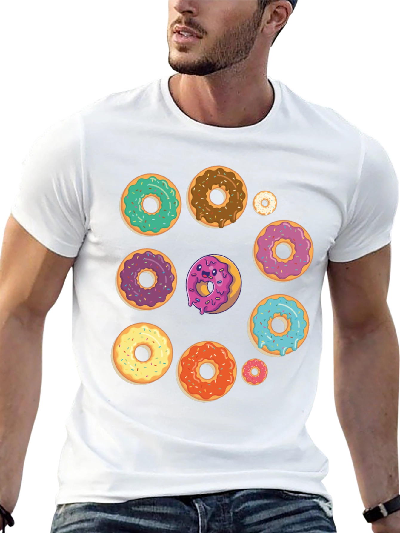 Donut Graphic Tee - Sweet Treat Fashion