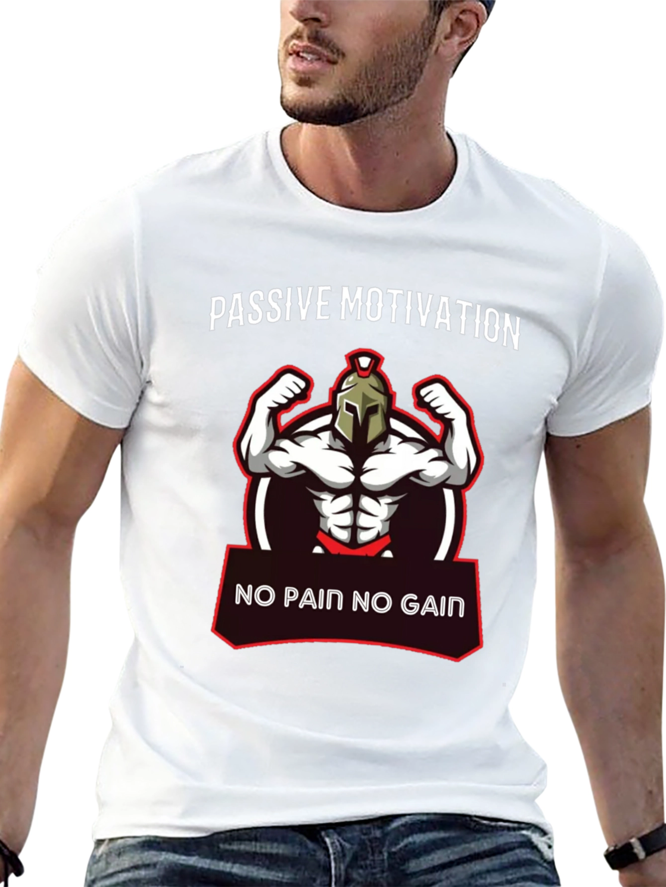 Passive Motivation Gym Spartan T-Shirt