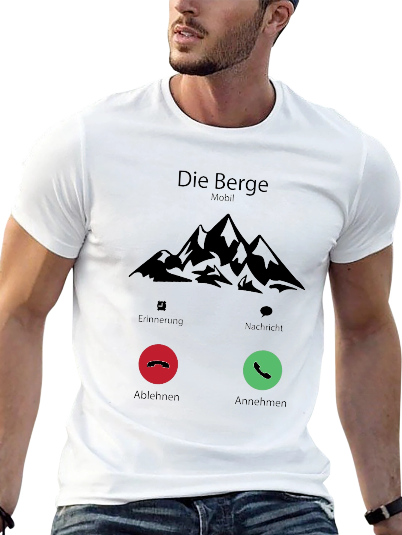 Die Berge T-Shirt - Mountain Calling Tee