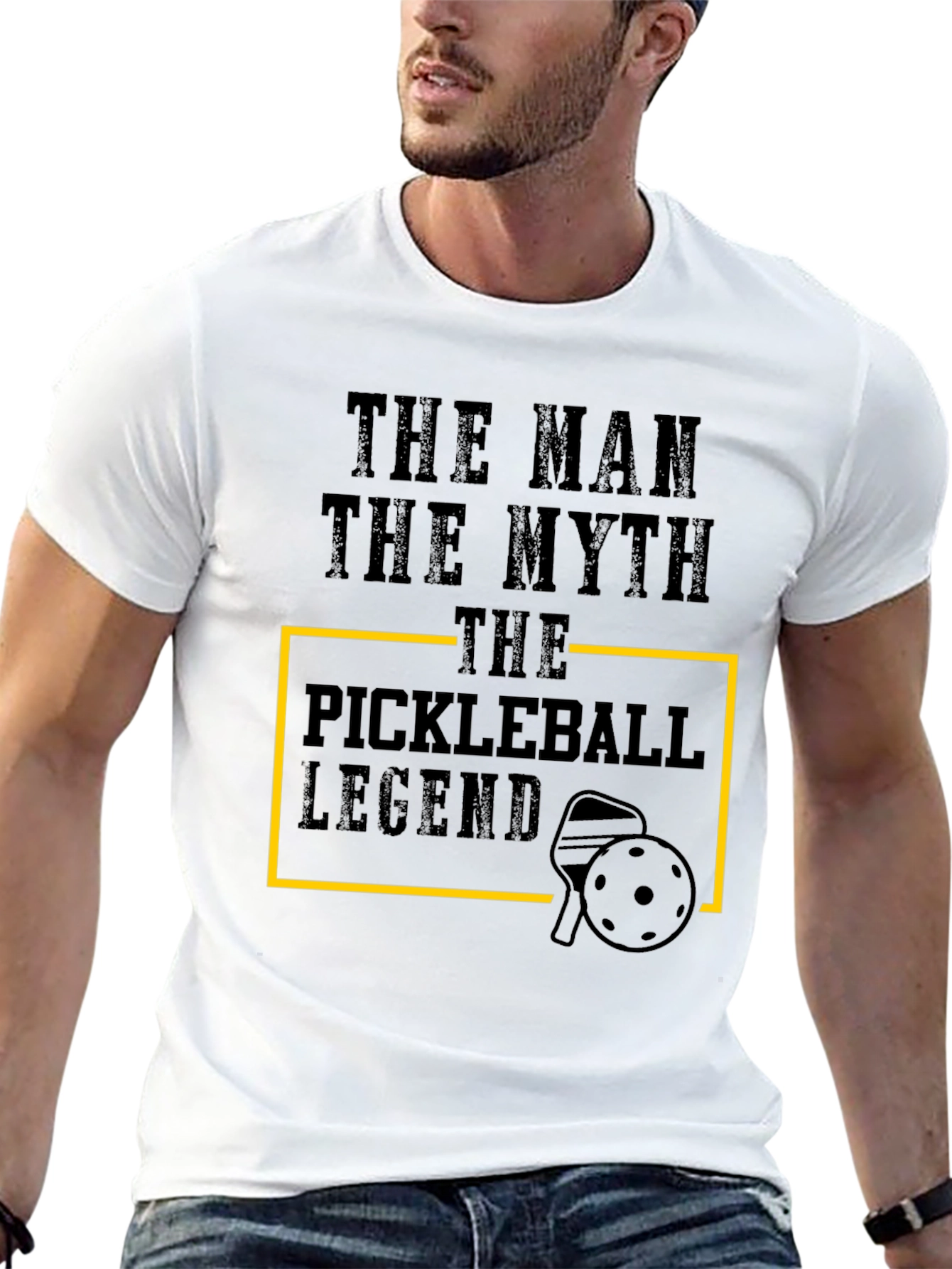 The Pickleball Legend Tee - Man Myth Legend!