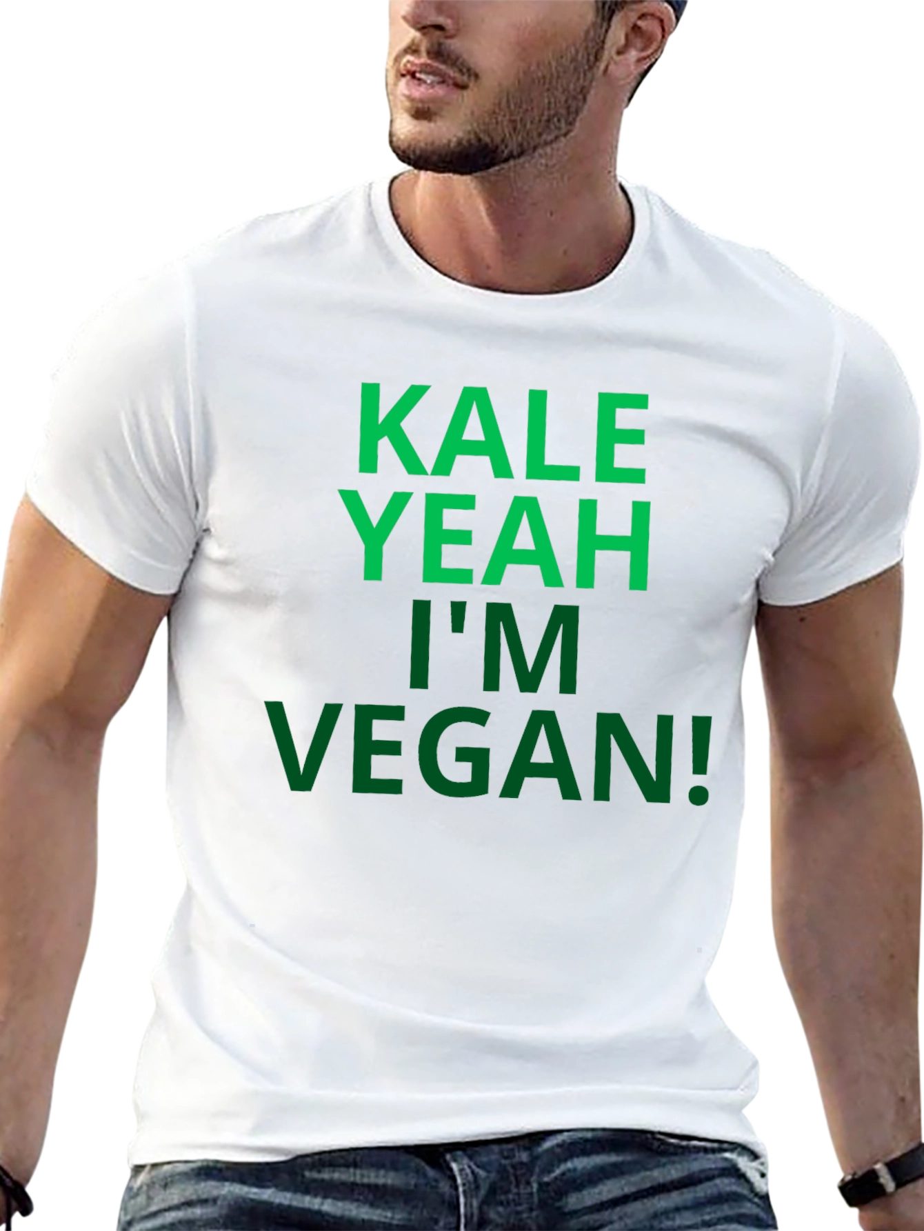 Kale Yeah Im Vegan! Graphic T-Shirt