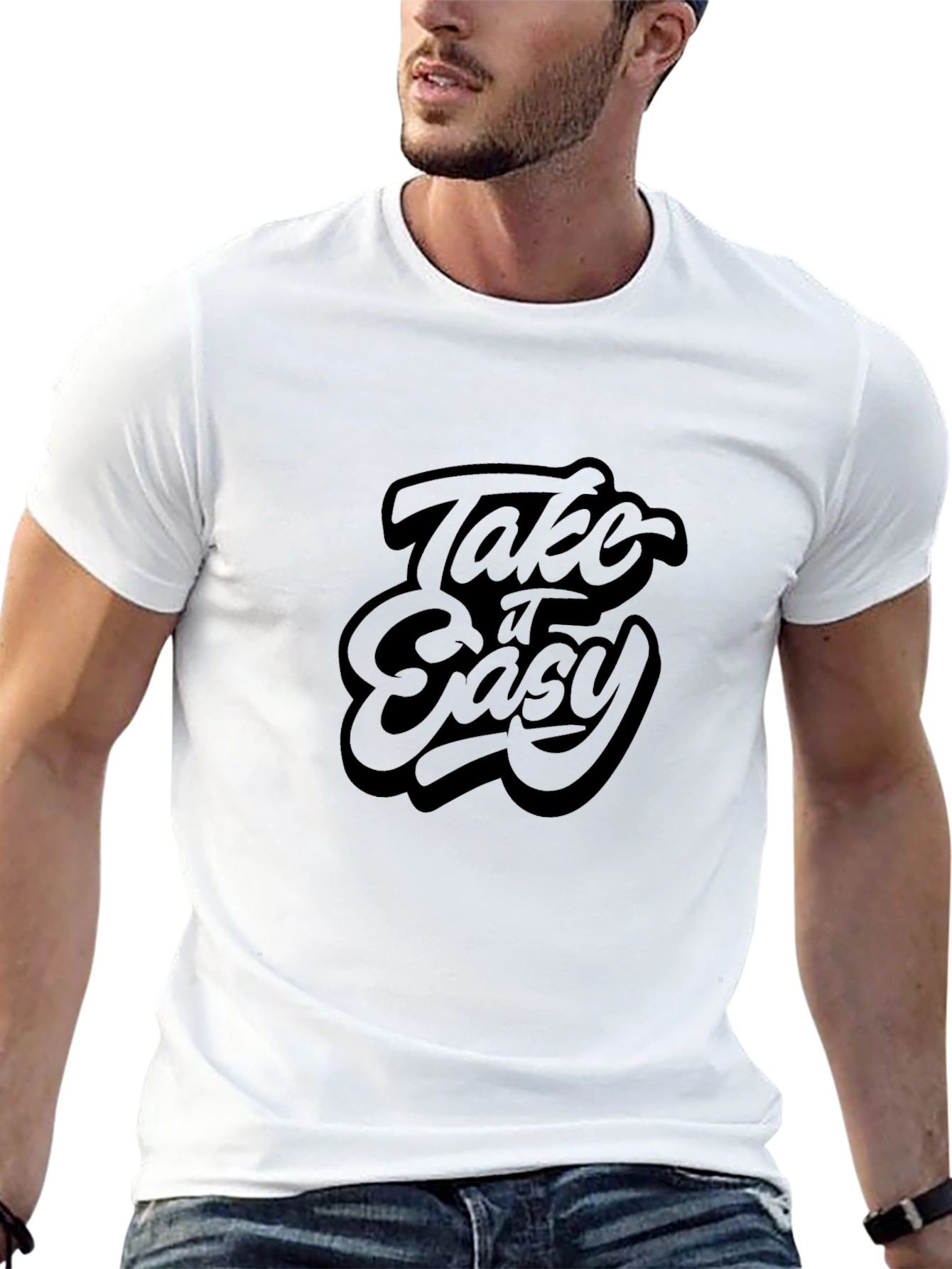 Take it Easy Graphic Tee - Casual Comfort