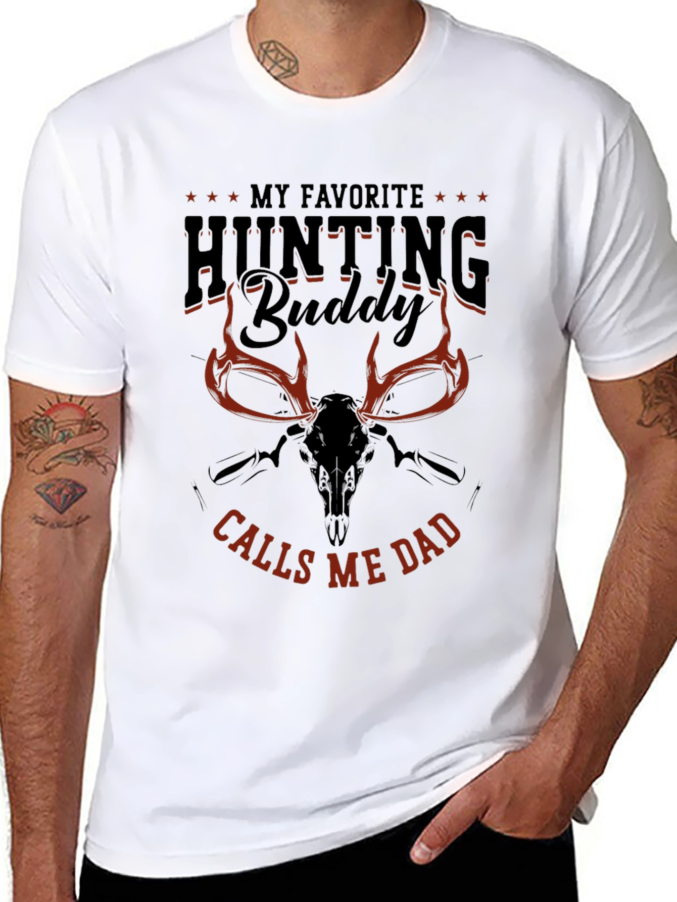 Hunting Buddy Calls Me Dad T-Shirt