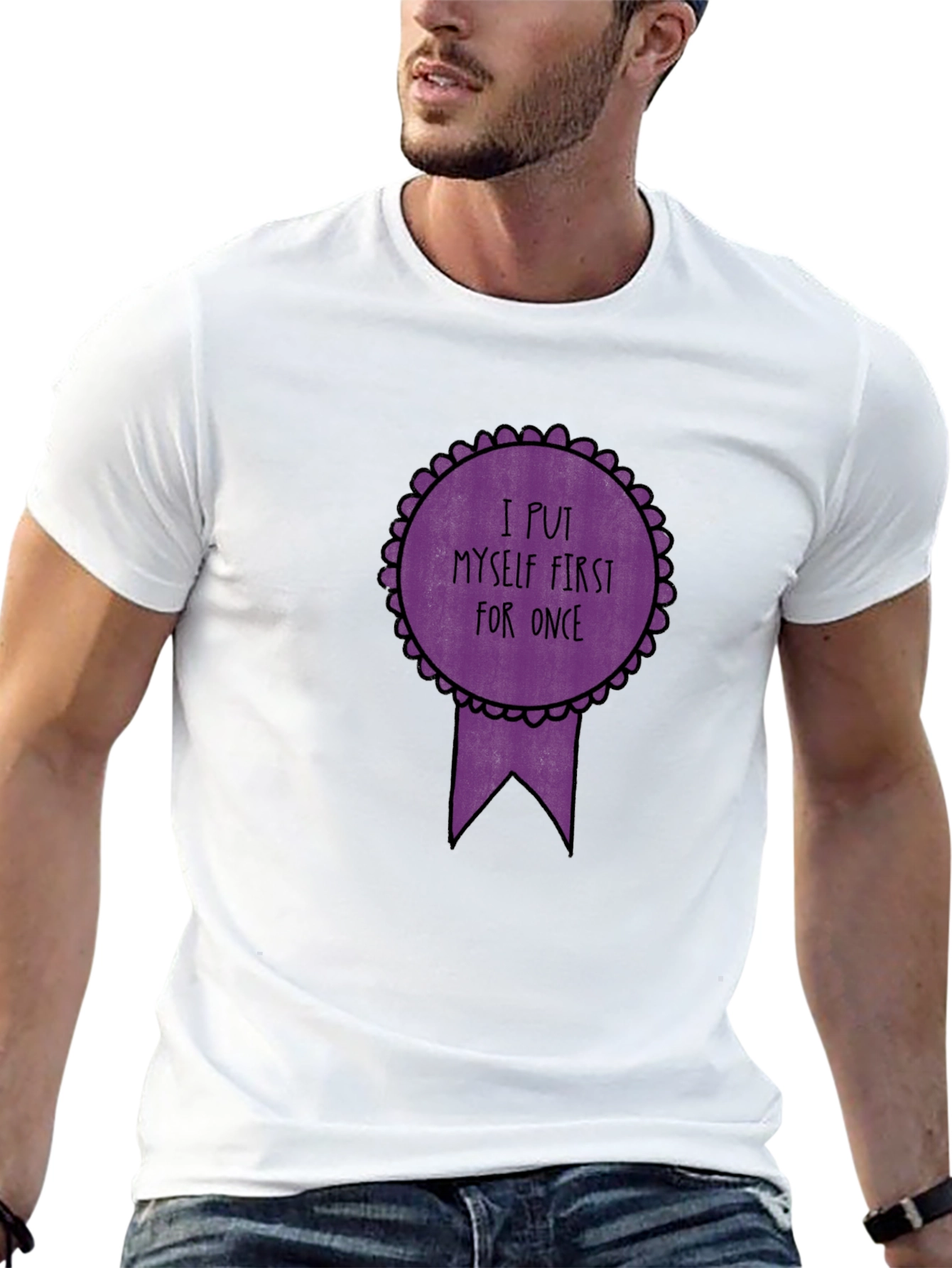 Empowering I Put Myself First Graphic Tee