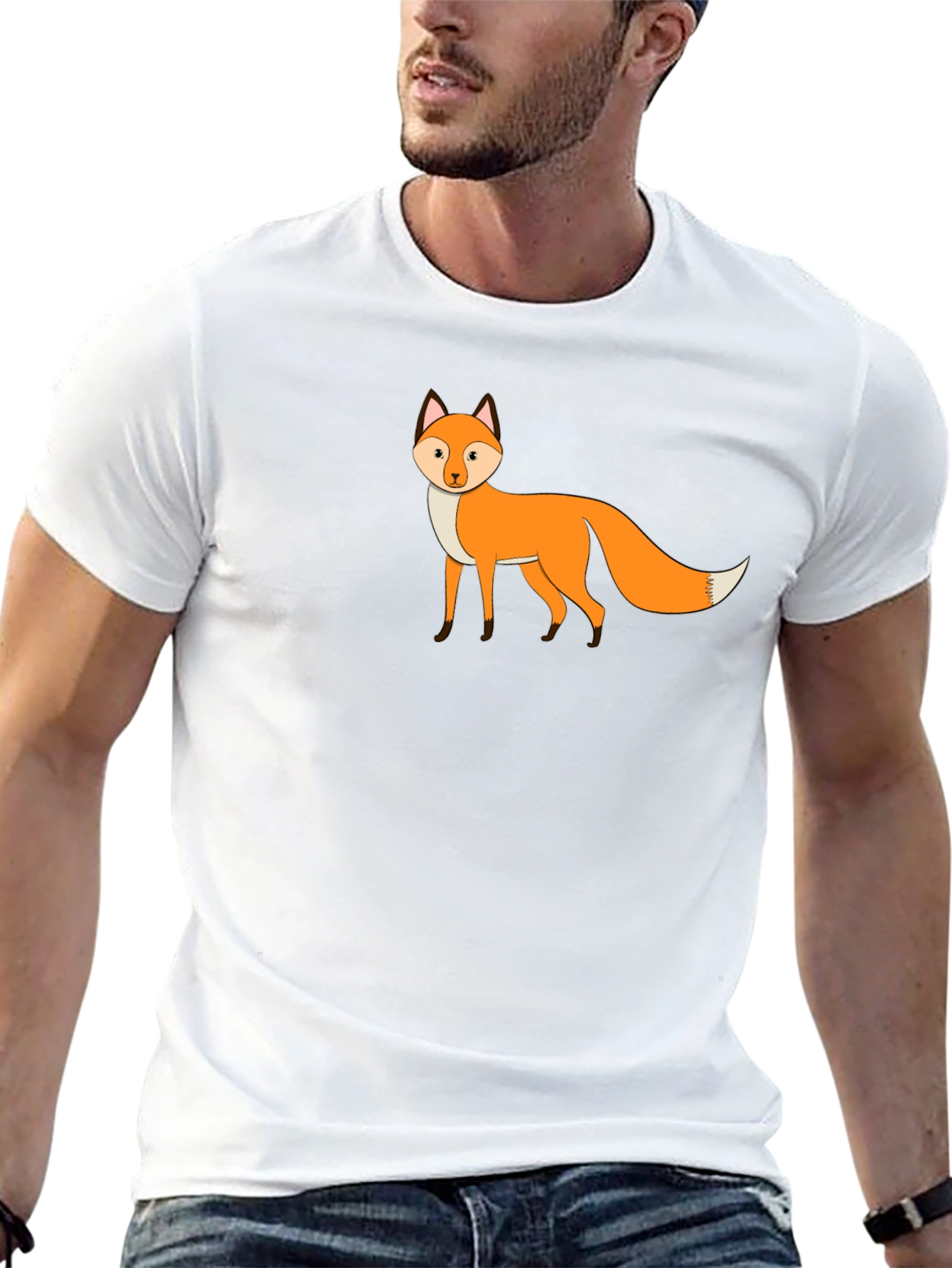 Fox Graphic Black T-Shirt