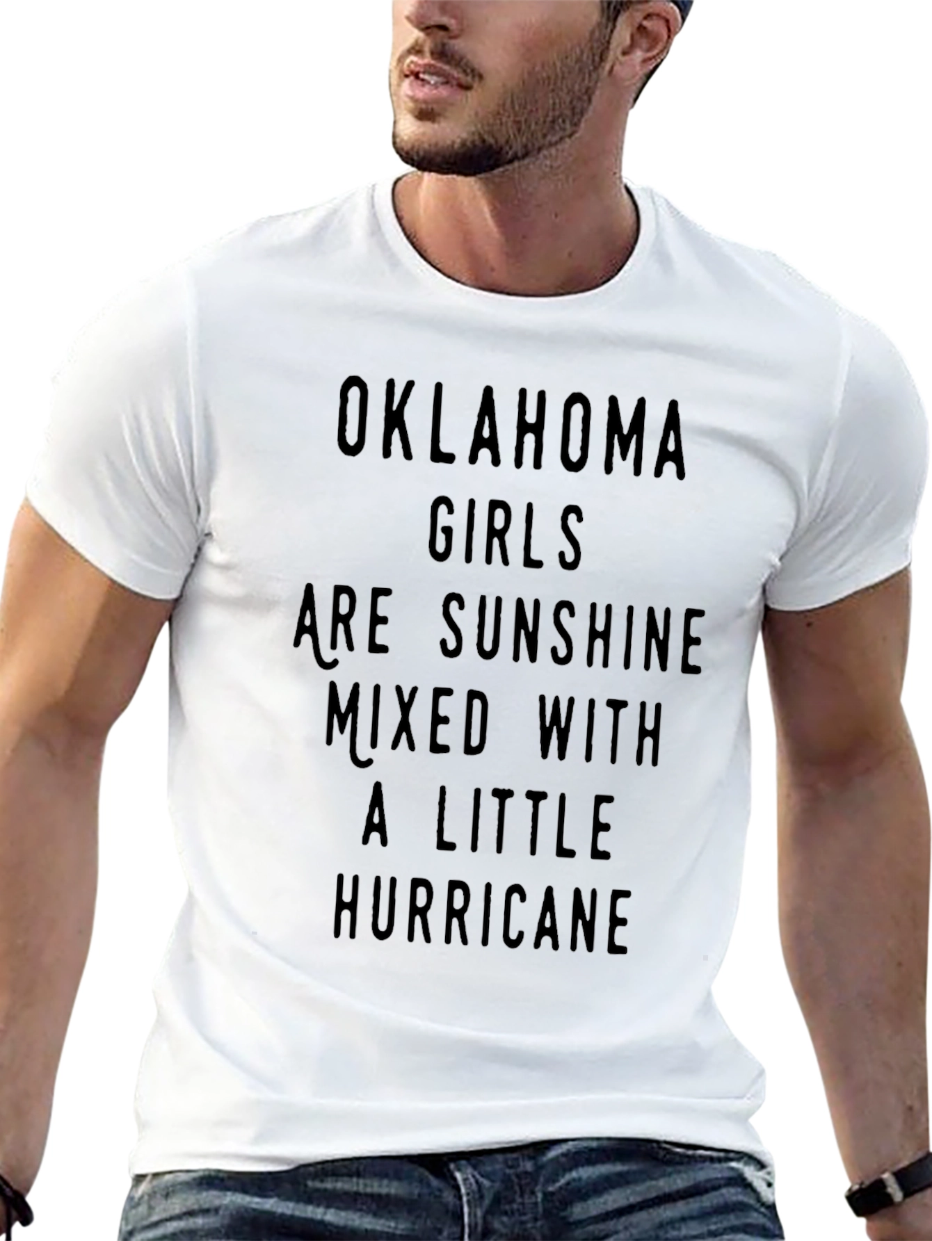Oklahoma Girls Hurricane T-Shirt - Unisex Black Tee
