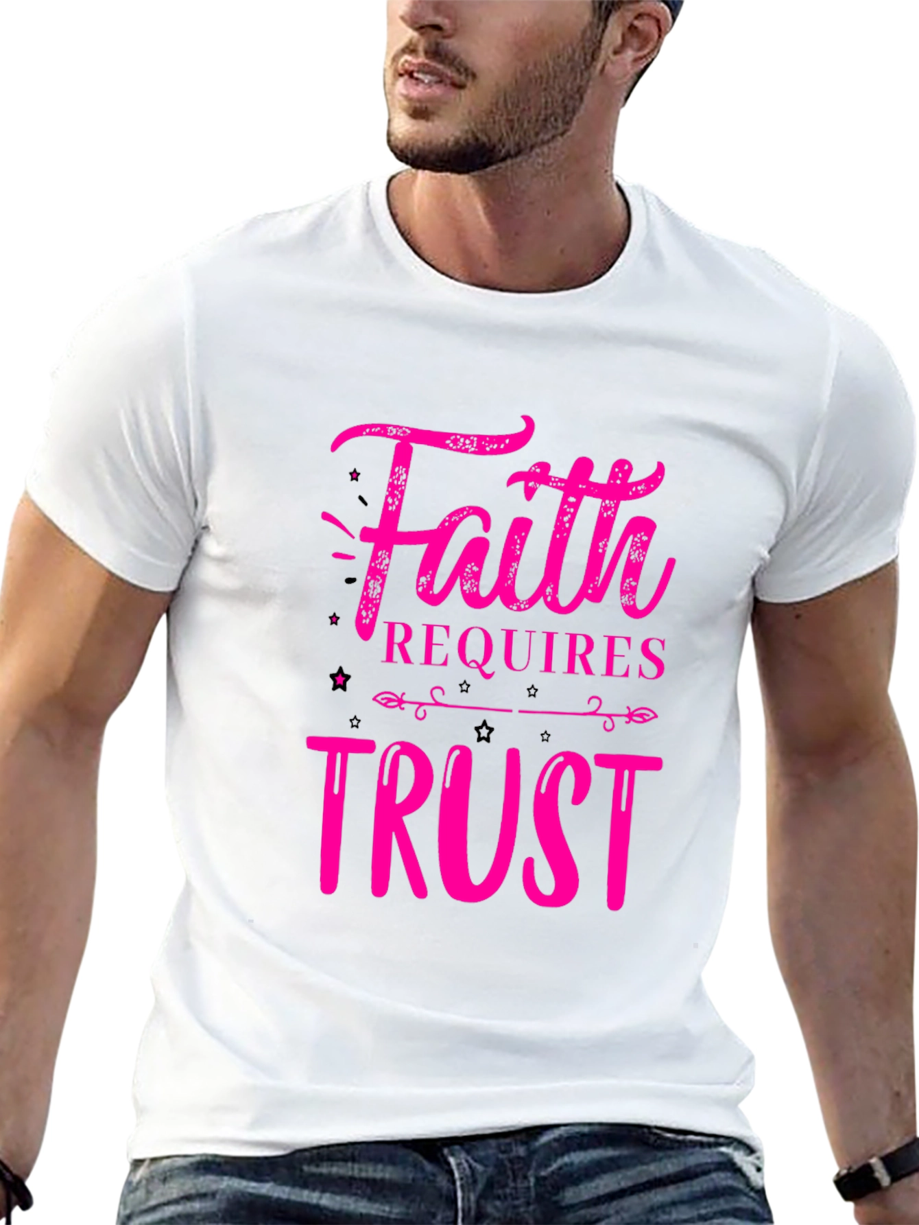 Faith Requires Trust Graphic T-Shirt