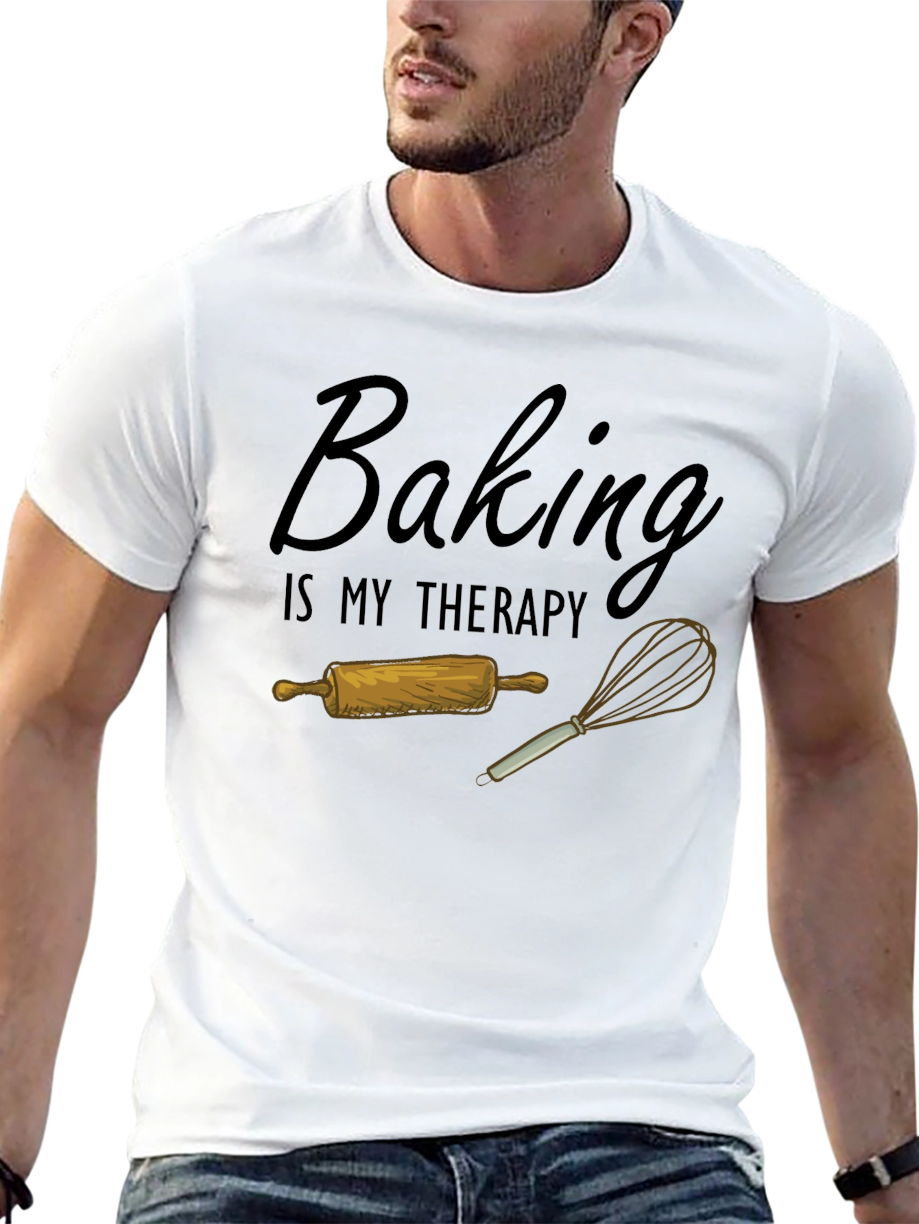 Baking Is My Therapy T-Shirt