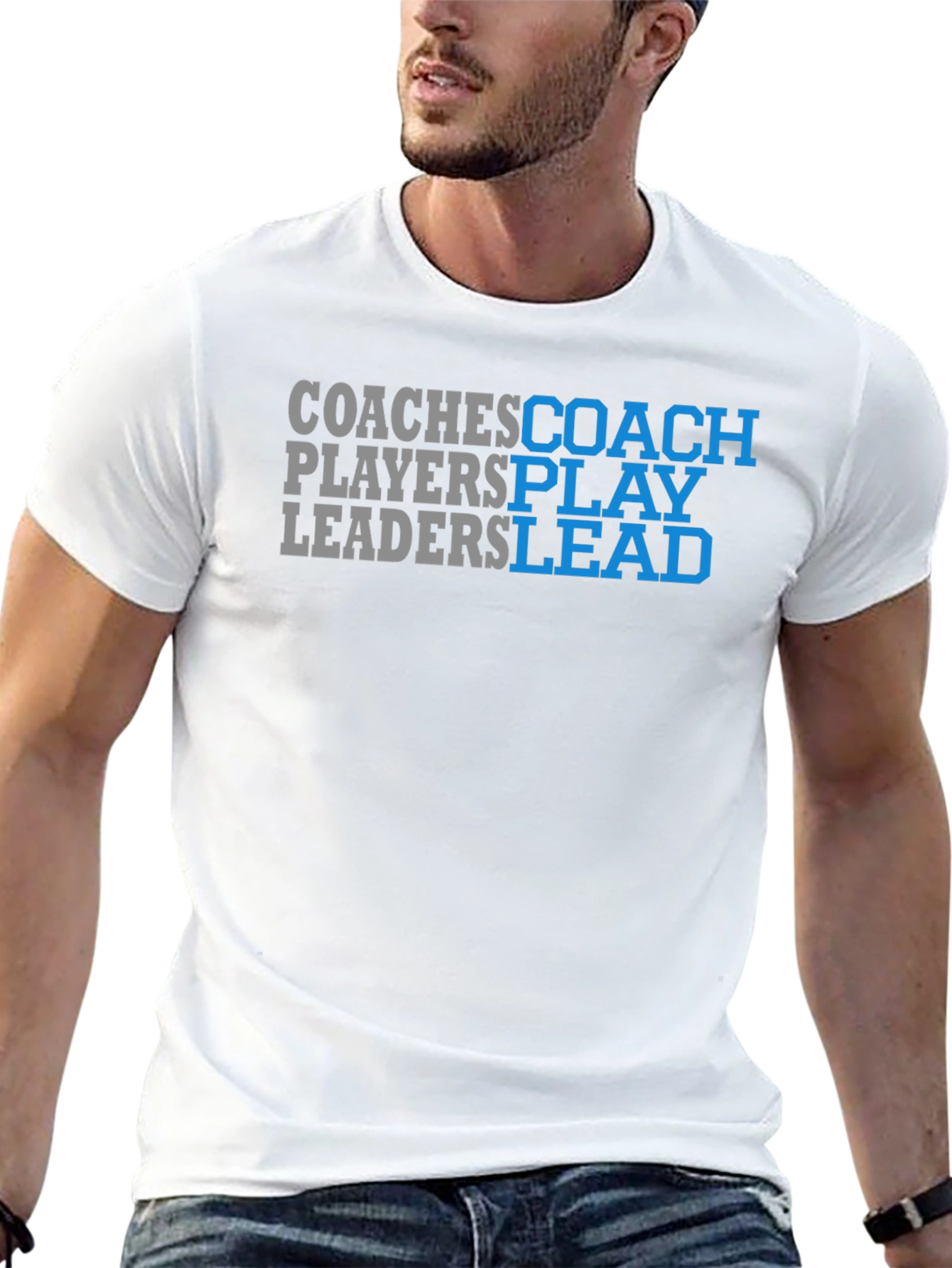 Coaches Play Leaders Graphic T-Shirt