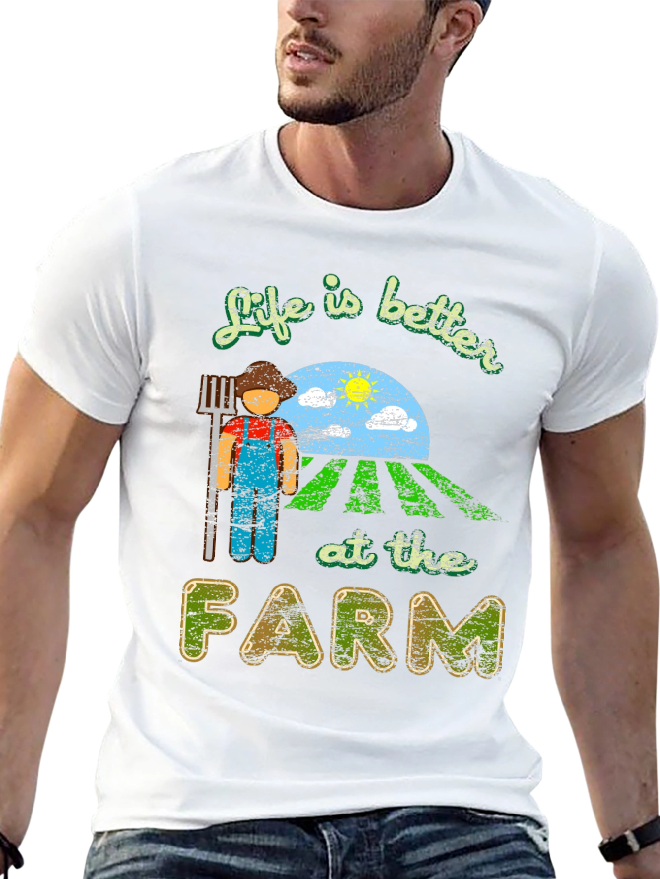 Life is Better at the Farm Graphic T-Shirt
