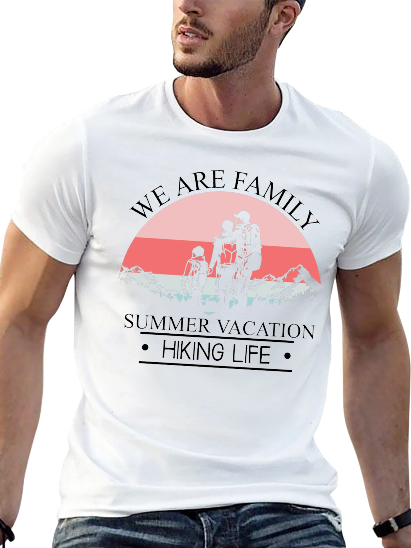 Family Hiking T-Shirt - Summer Vacation Adventure Tee