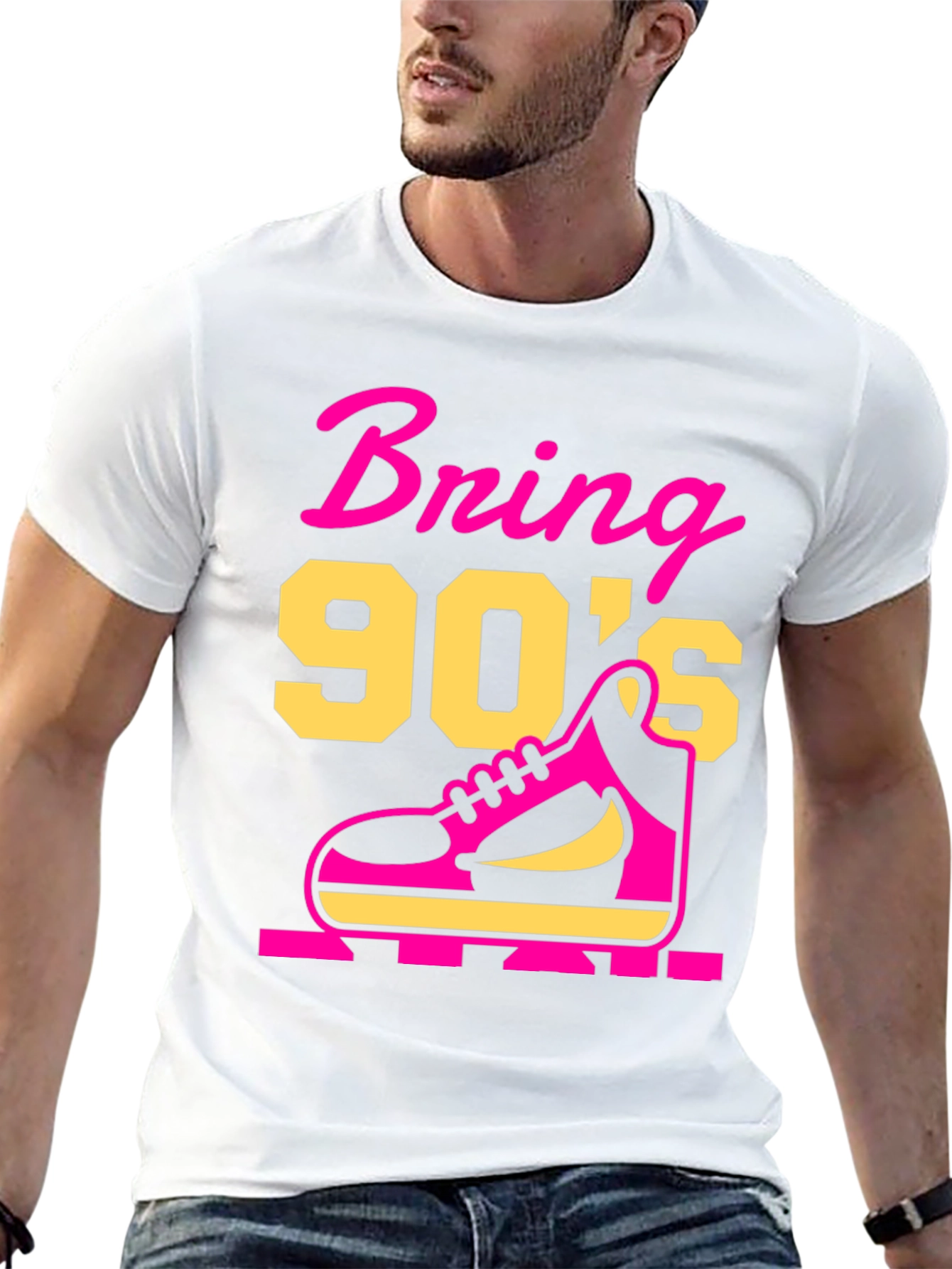 Bring 90s Black Graphic T-Shirt