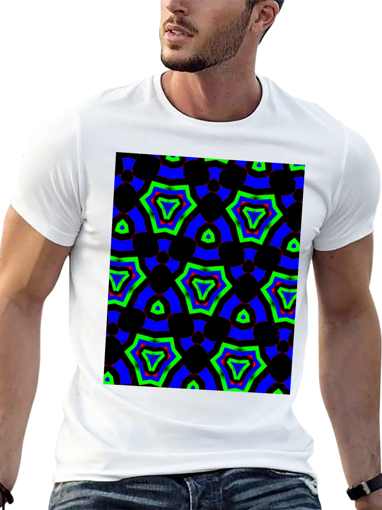 Abstract Geometric T-Shirt