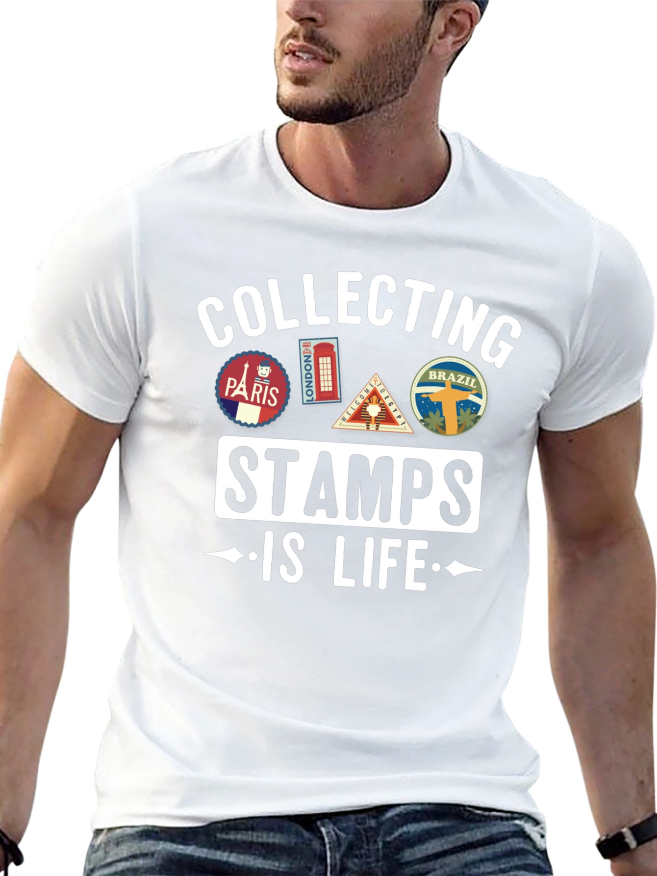 Collecting Stamps is Life T-Shirt