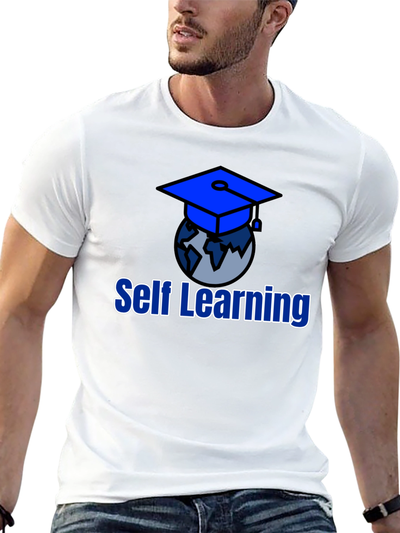 Self Learning Graphic T-Shirt