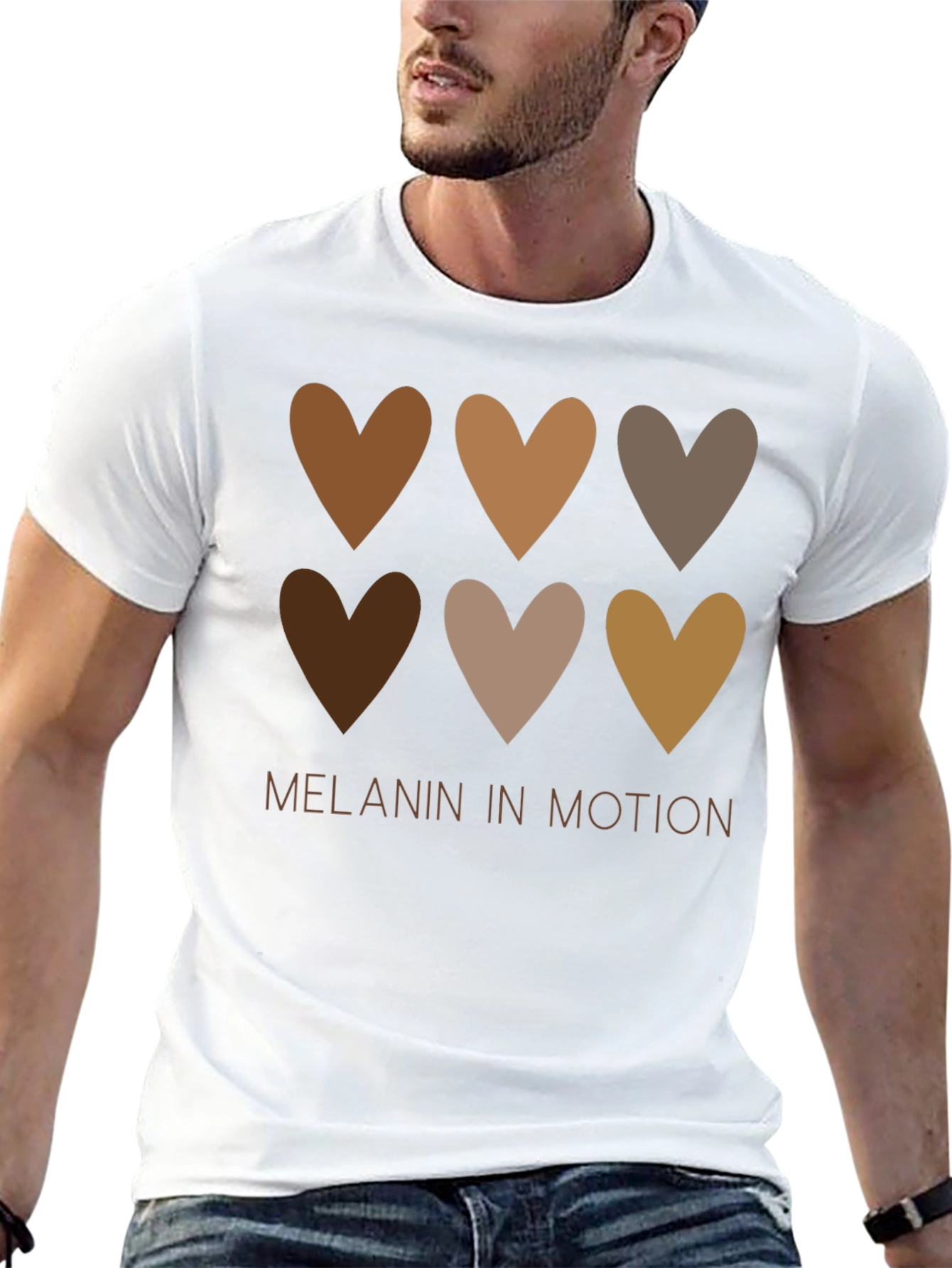 Melanin in Motion Graphic Tee - Black