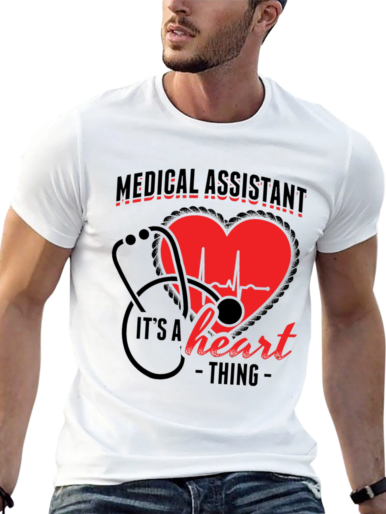 Medical Assistant Heart Thing T-Shirt