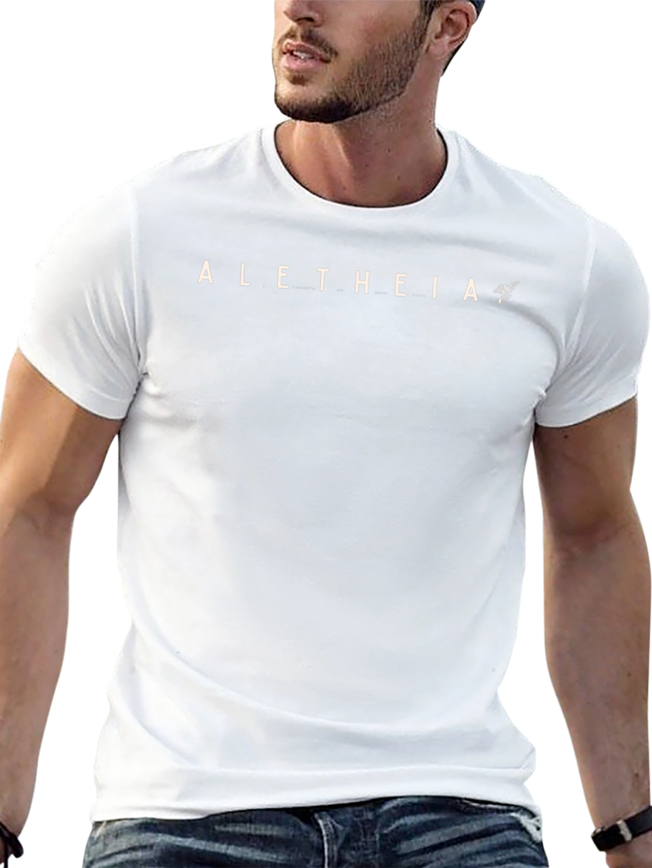 Aletheia Black T-Shirt - Classic Fit