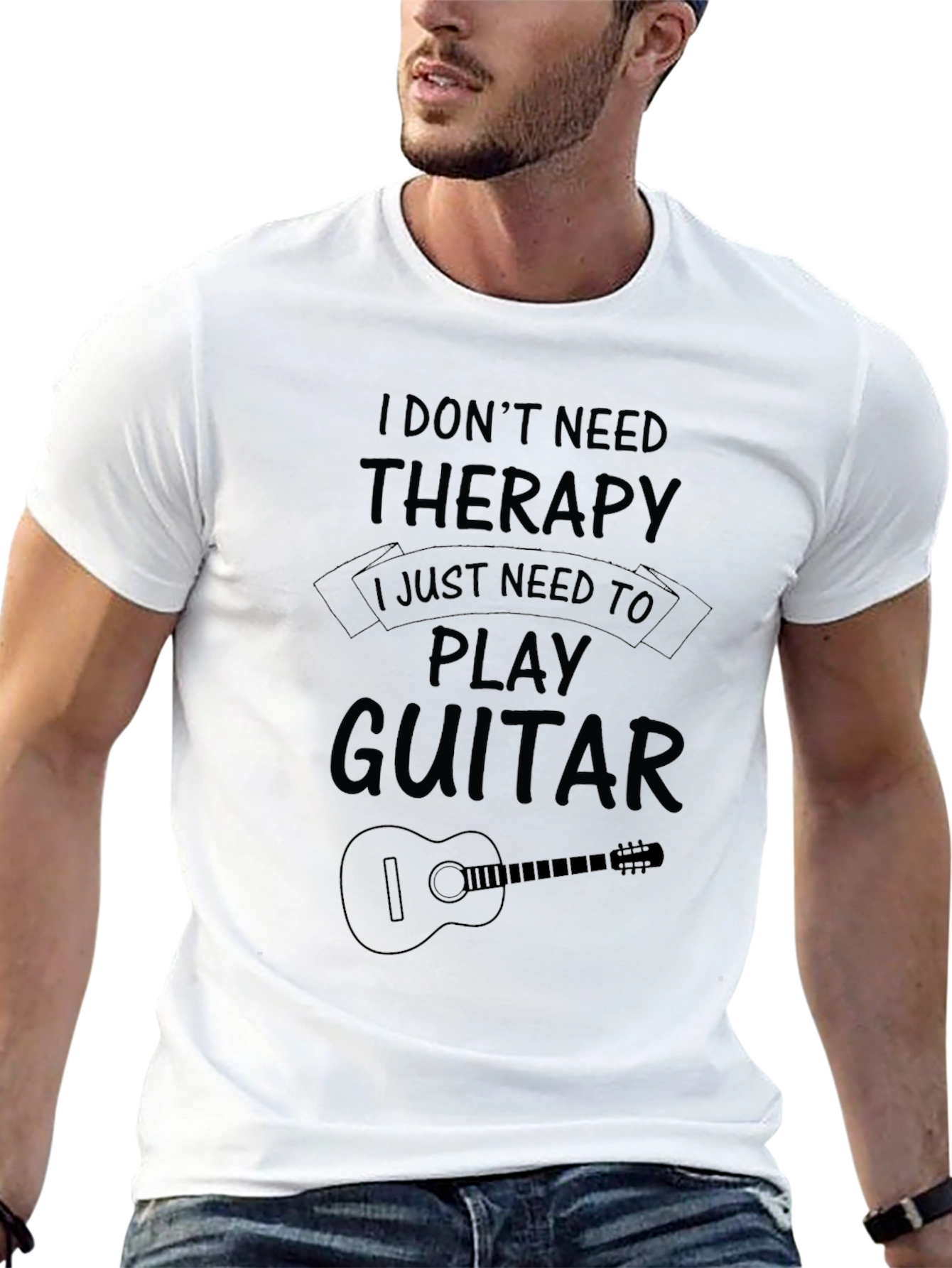 Guitar Therapy Graphic T-Shirt