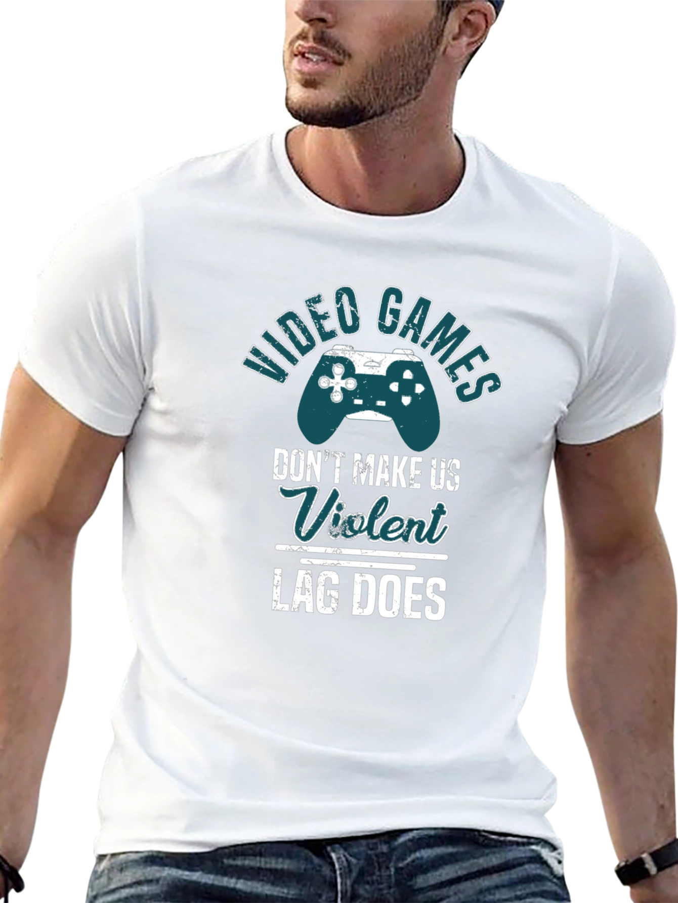 Video Games Lag Violent T-Shirt
