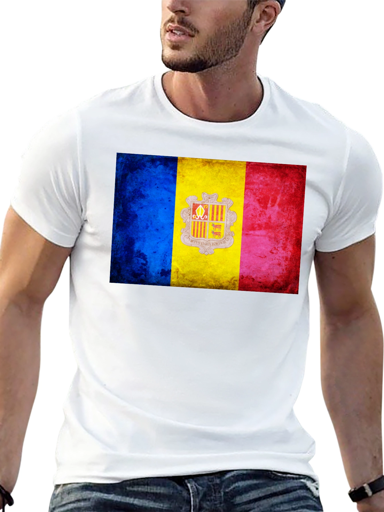 Andorra Flag T-Shirt - Country Pride Tee
