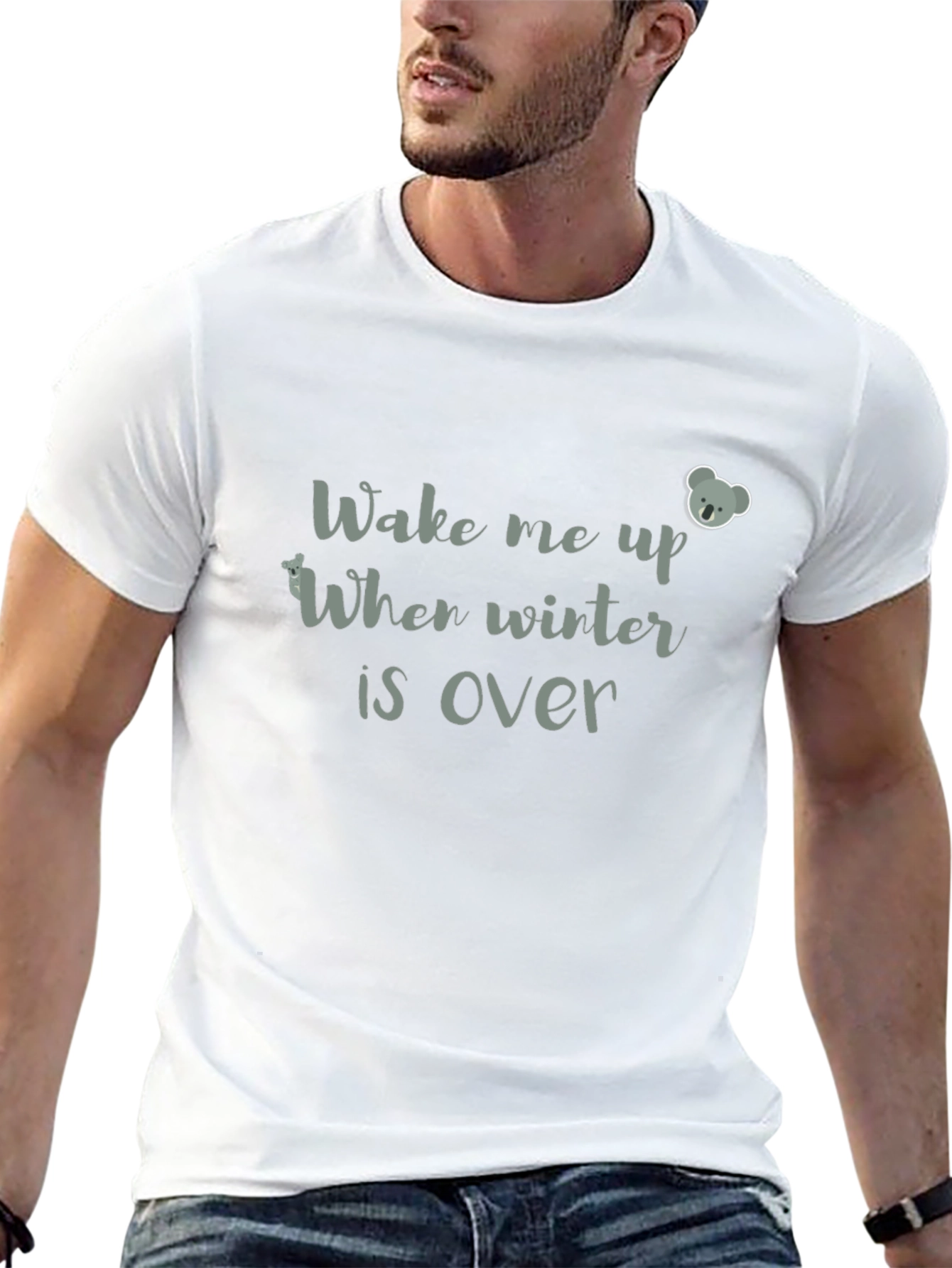 Wake Me Up When Winter Is Over Graphic Tee
