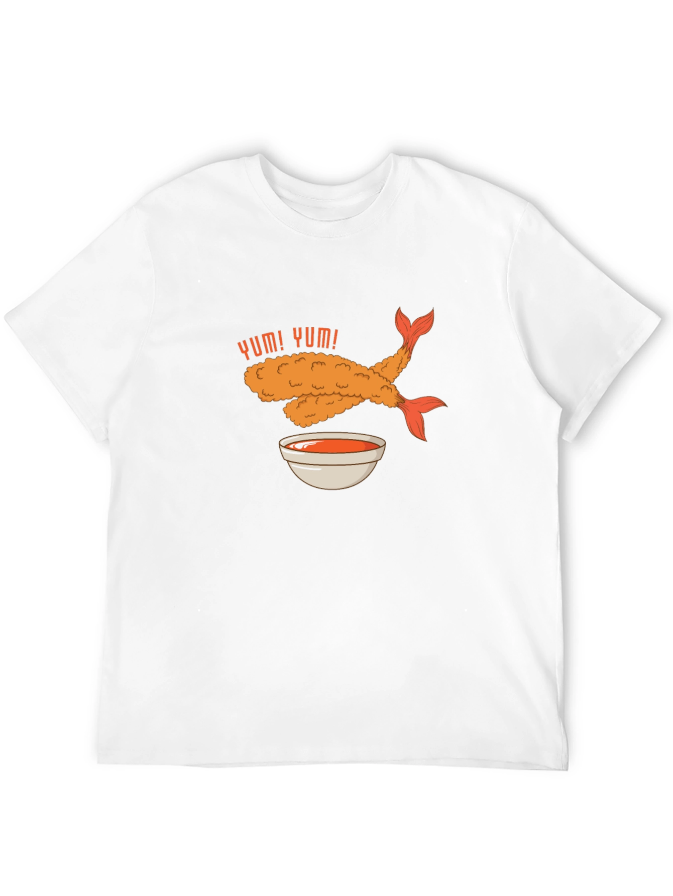 Yum! Tempura Shrimp Graphic T-Shirt