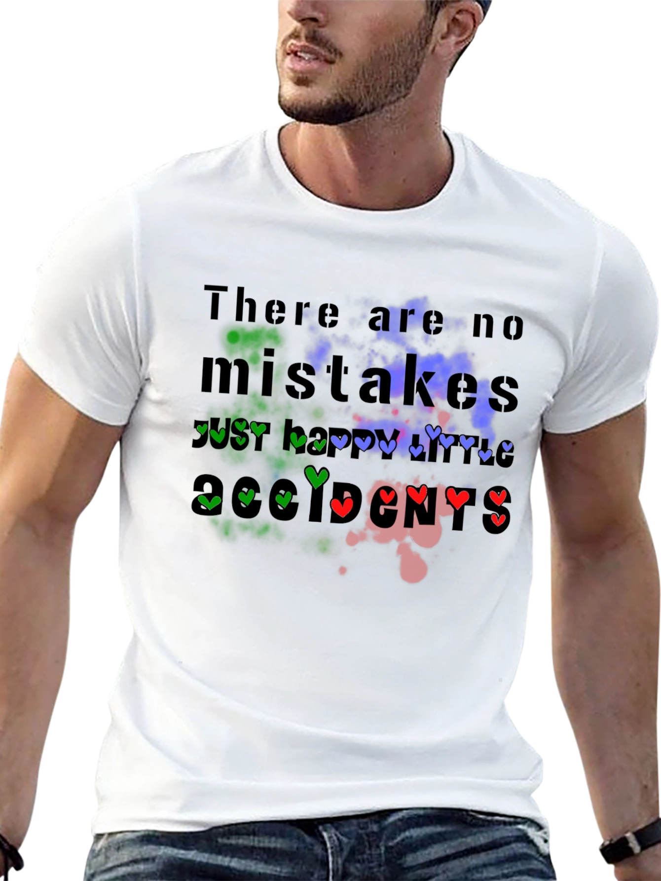 No Mistakes T-Shirt - Happy Accidents