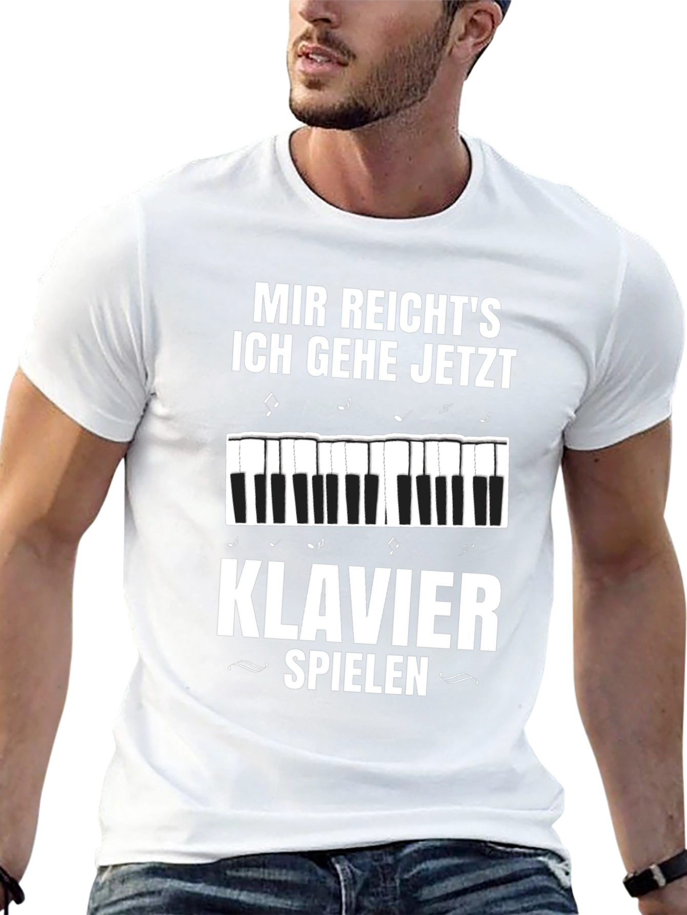 Klavier Spielen Graphic Tee