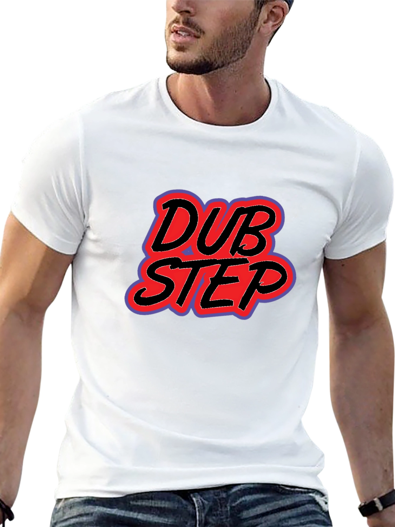 Dubstep Graphic Tee - Bold Design Casual Comfort
