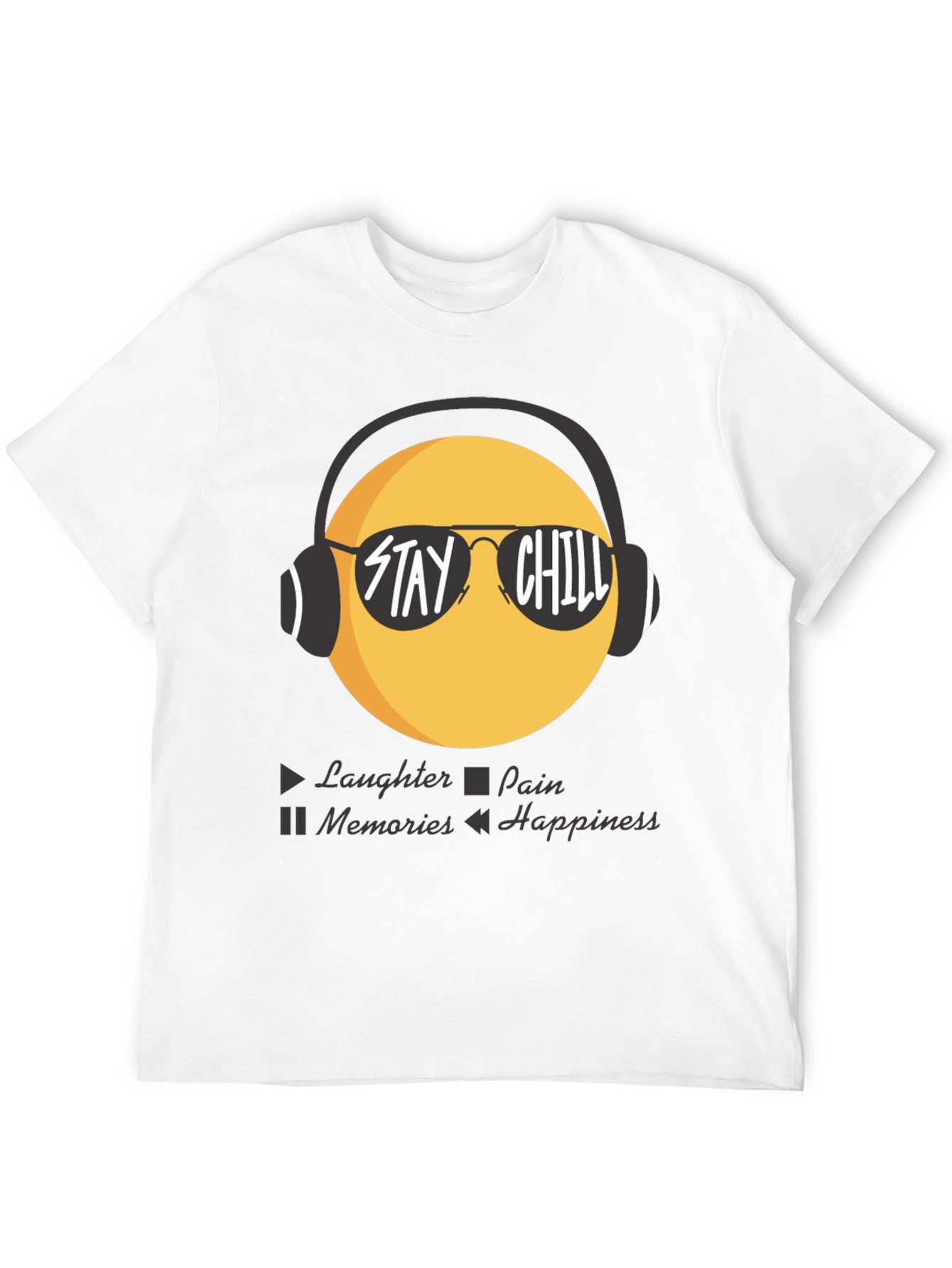 Stay Chill Emoji T-Shirt - Laughter Happiness