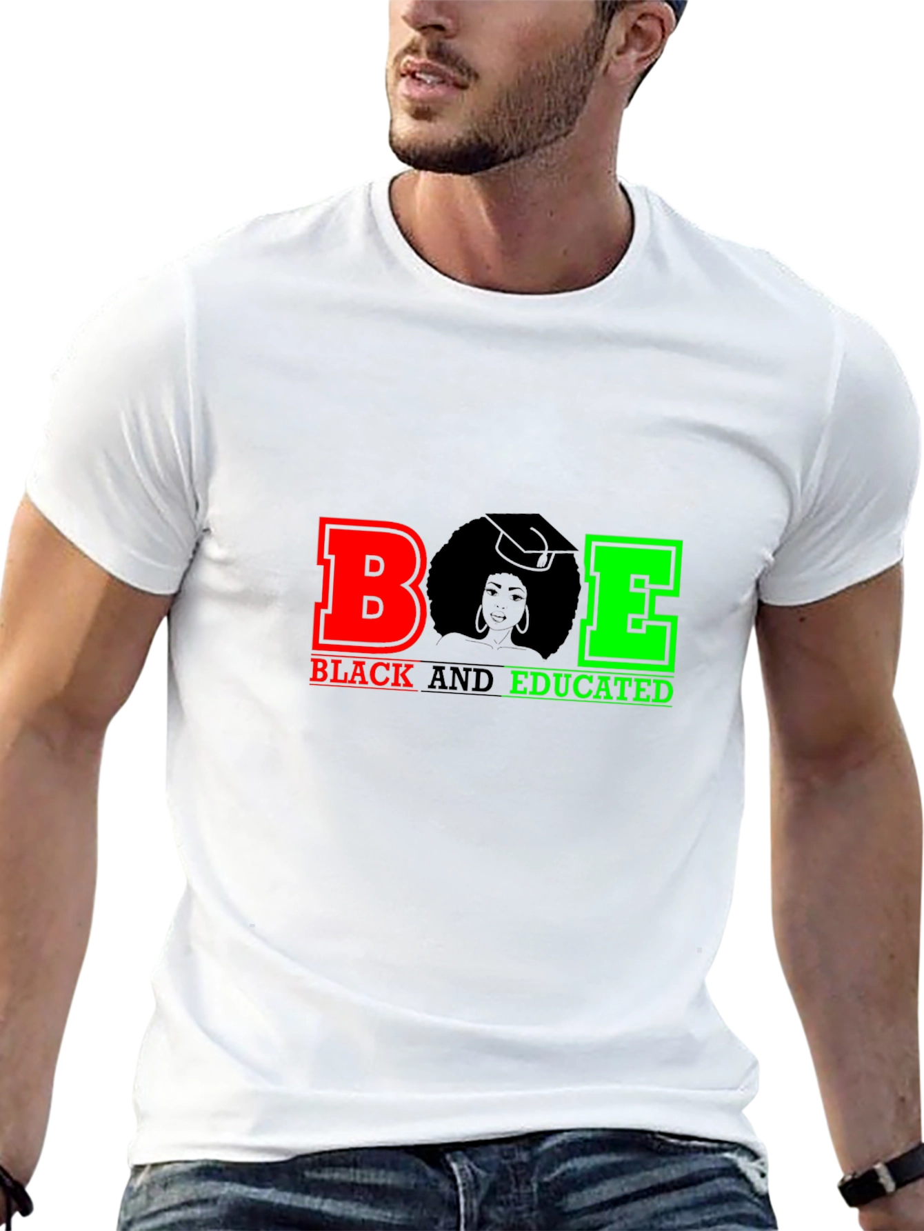 Black and Educated Graphic Tee