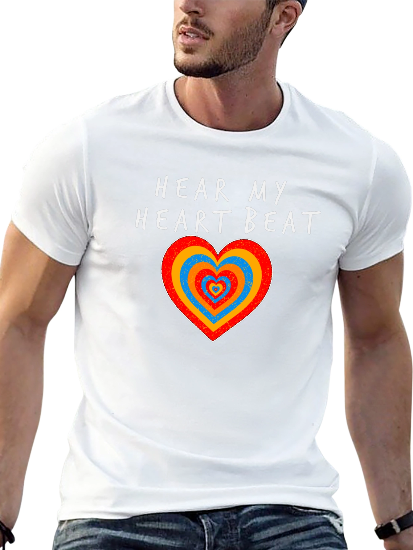 Hear My Heart Beat Graphic Tee