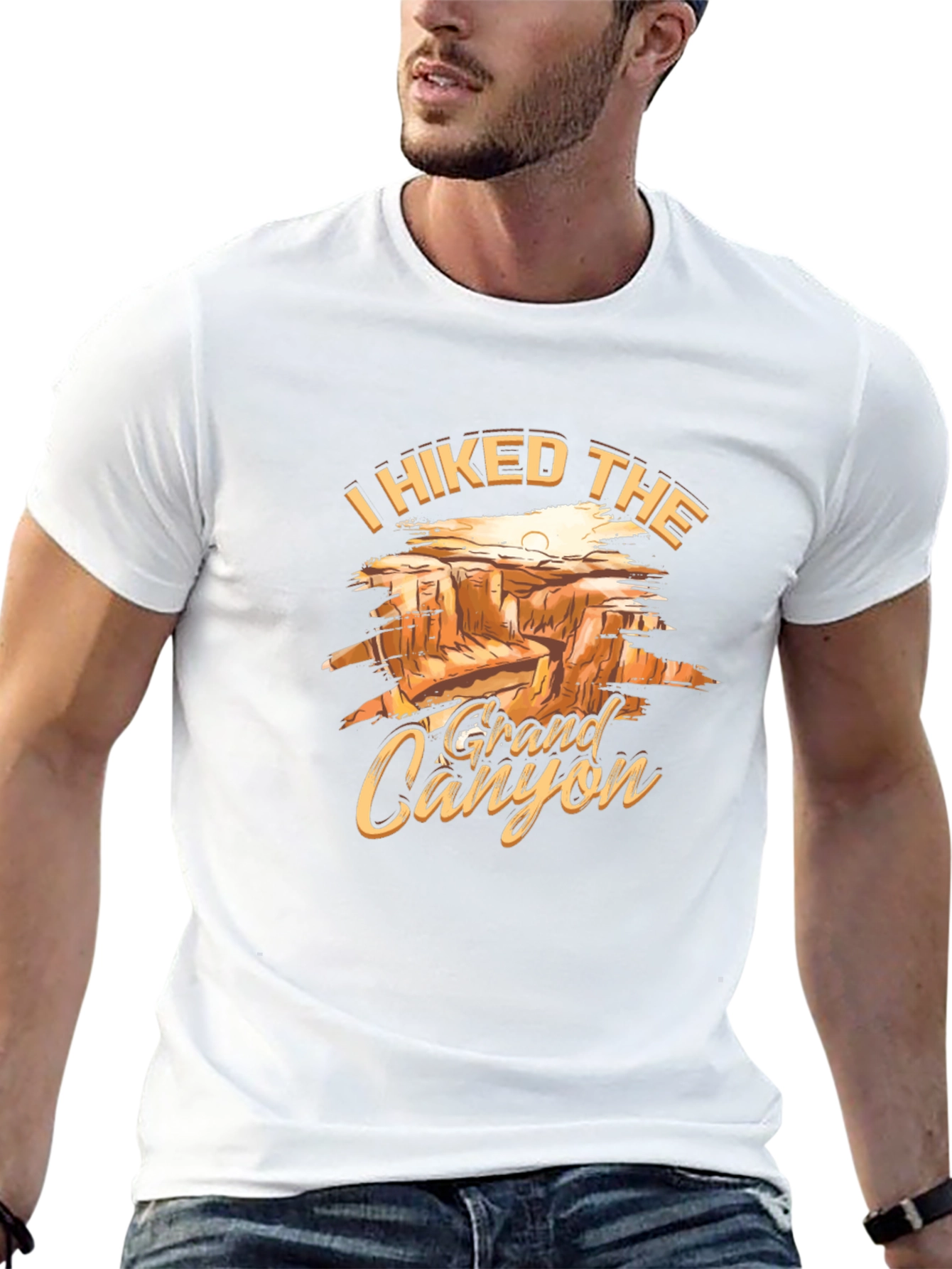 Grand Canyon Hiker T-Shirt - Black Tee