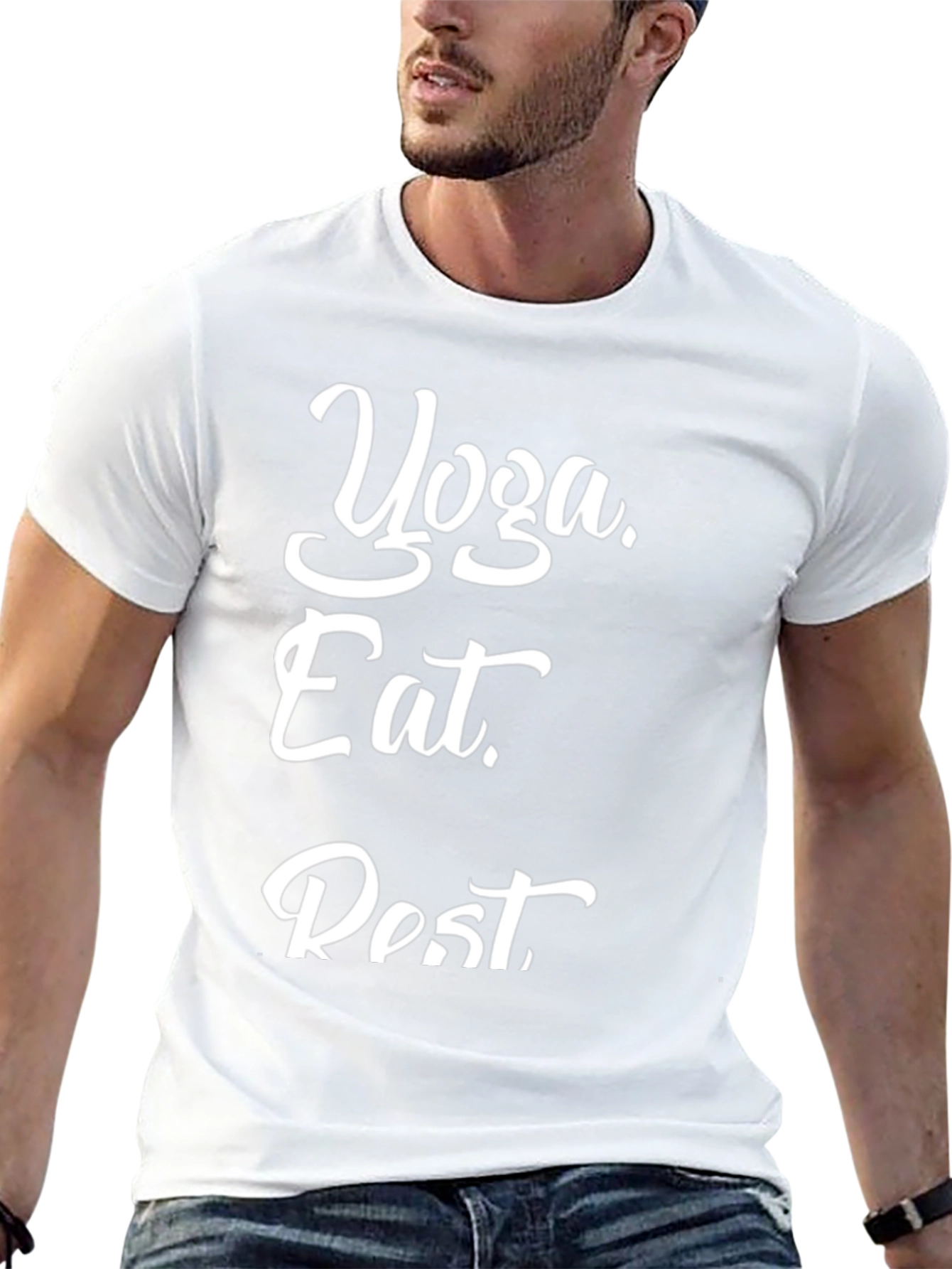 Yoga Eat Rest Graphic Tee