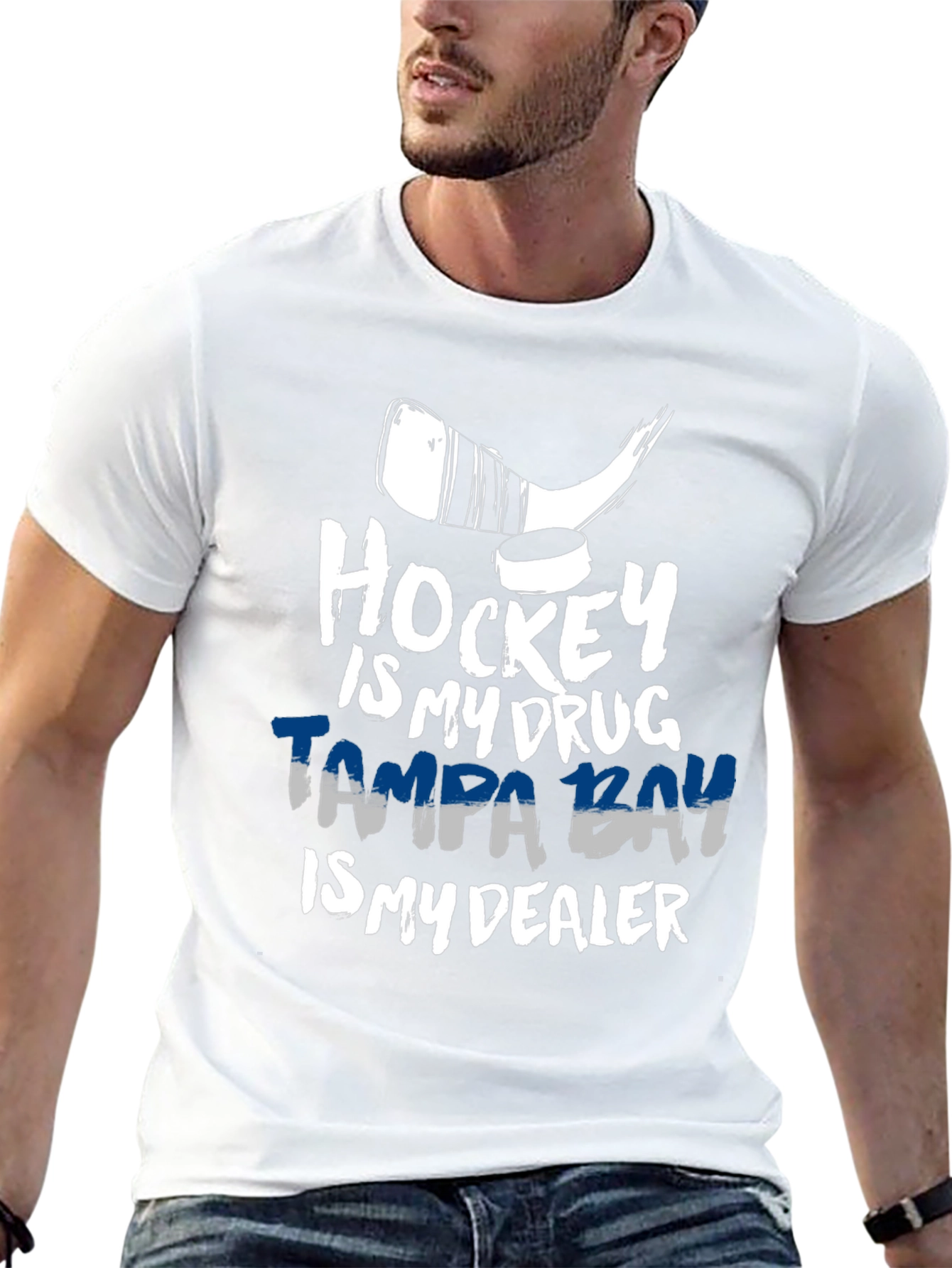 Hockey is My Drug Tampa Bay T-Shirt
