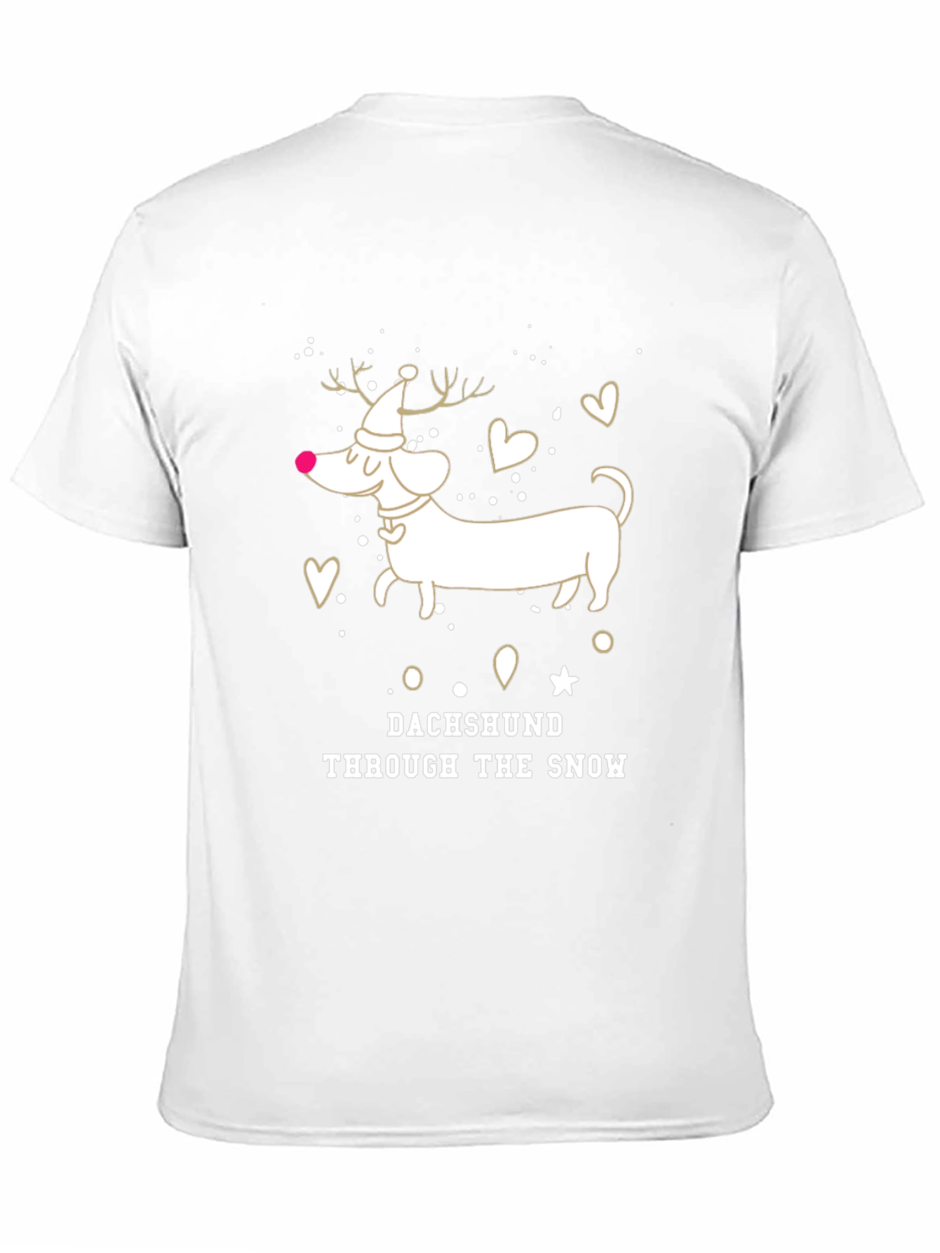 Dachshund Through the Snow T-Shirt