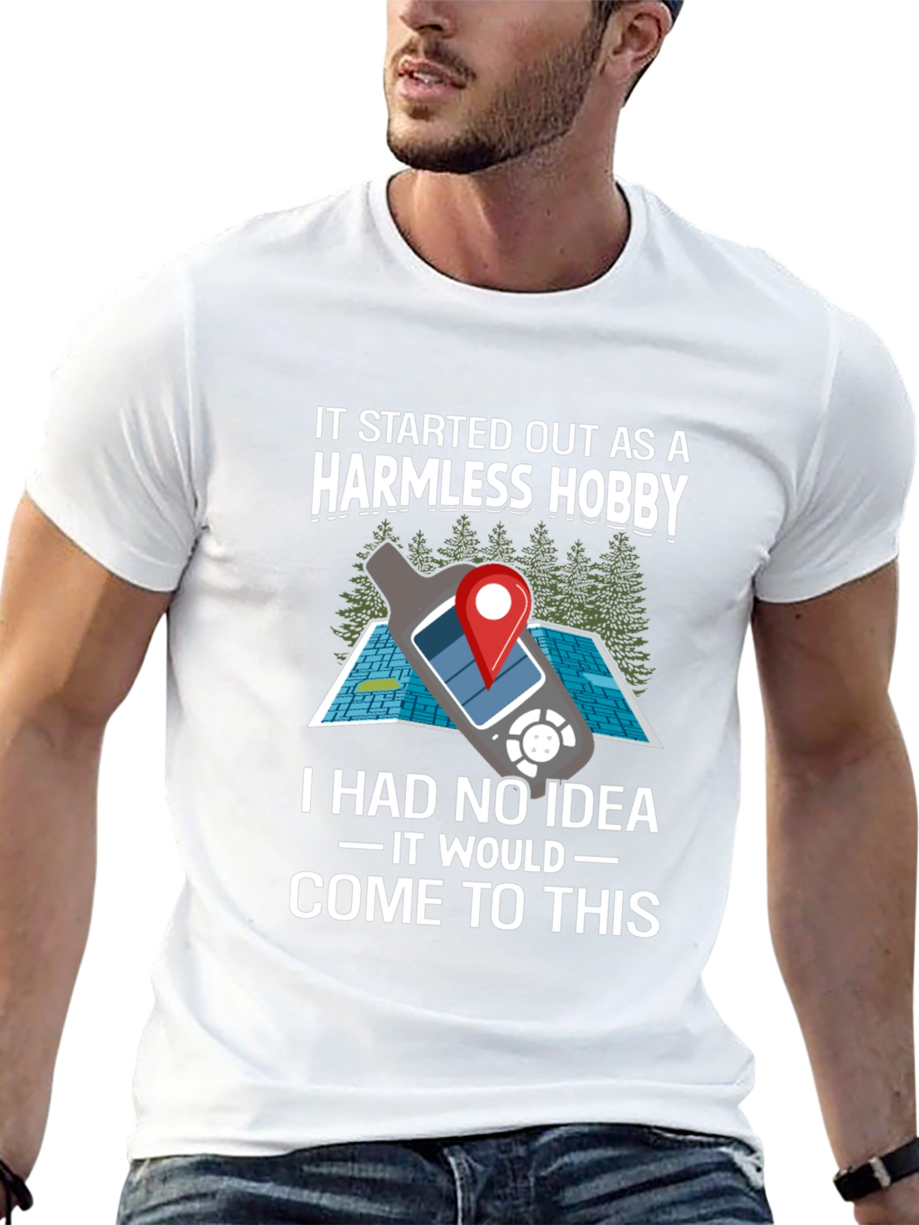 Harmless Hobby Geocaching T-Shirt