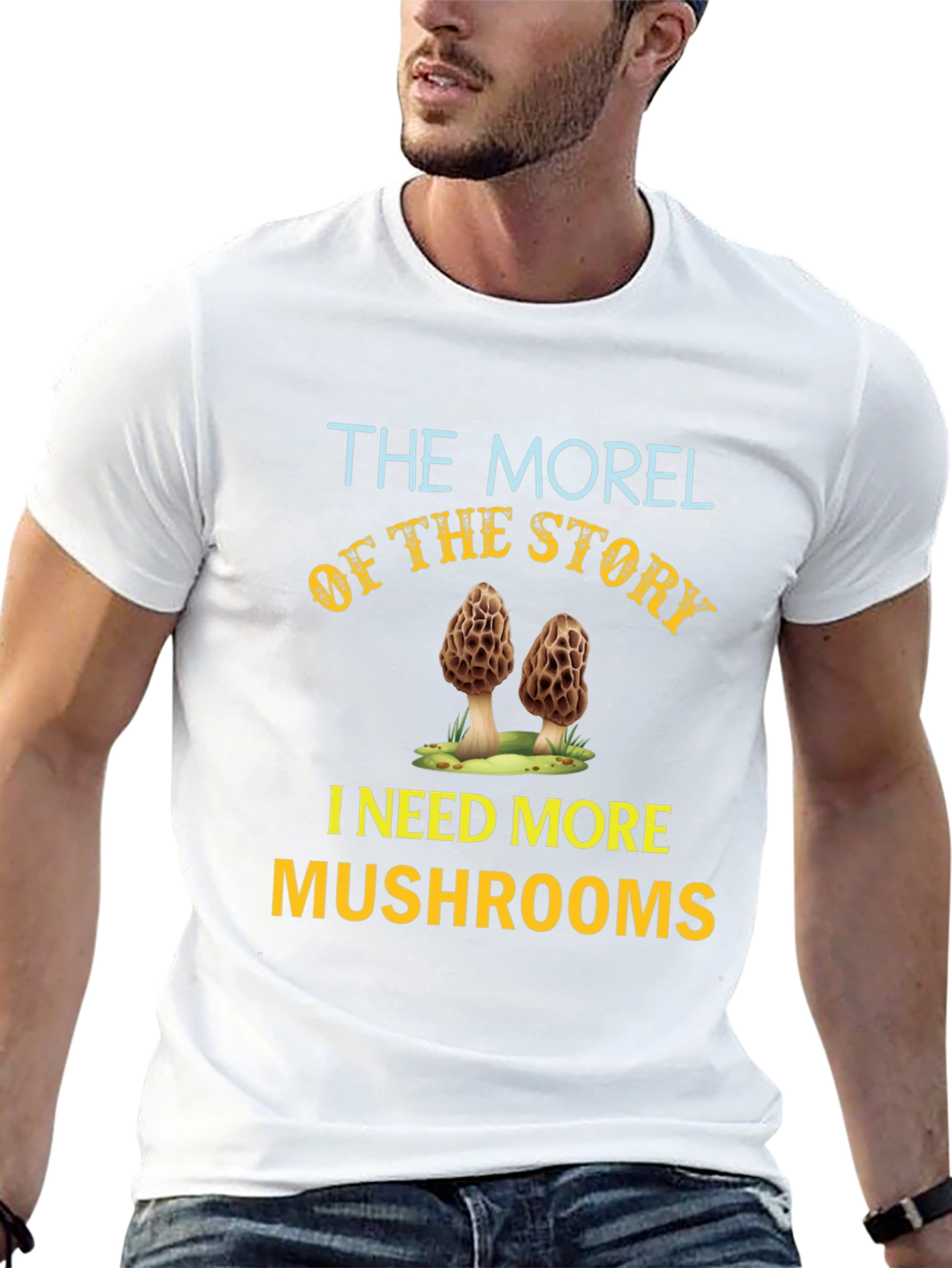 Morel of the Story Mushroom T-Shirt